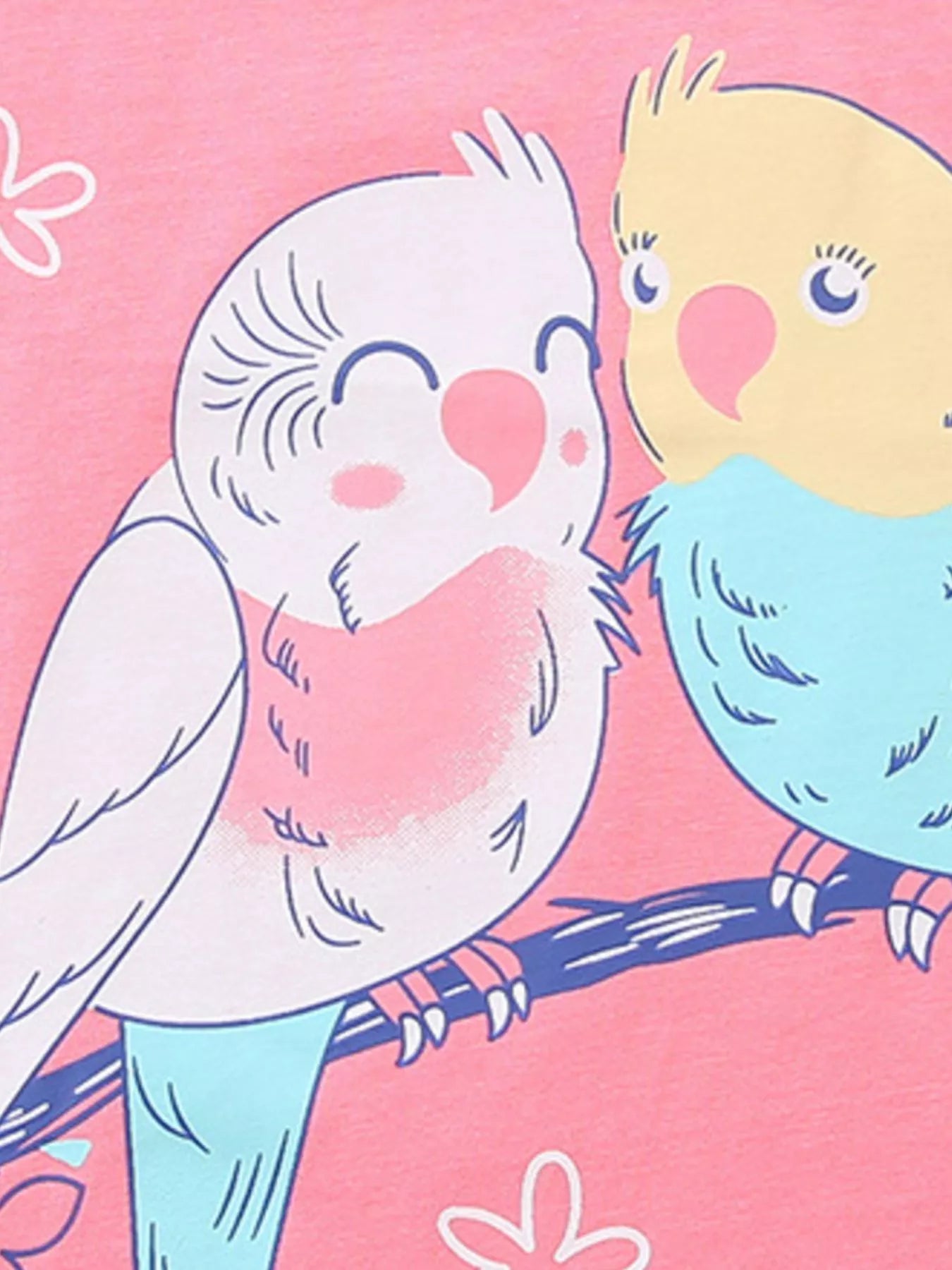 Children's Friends Forever Birdie Graphic Top and Shorts Set