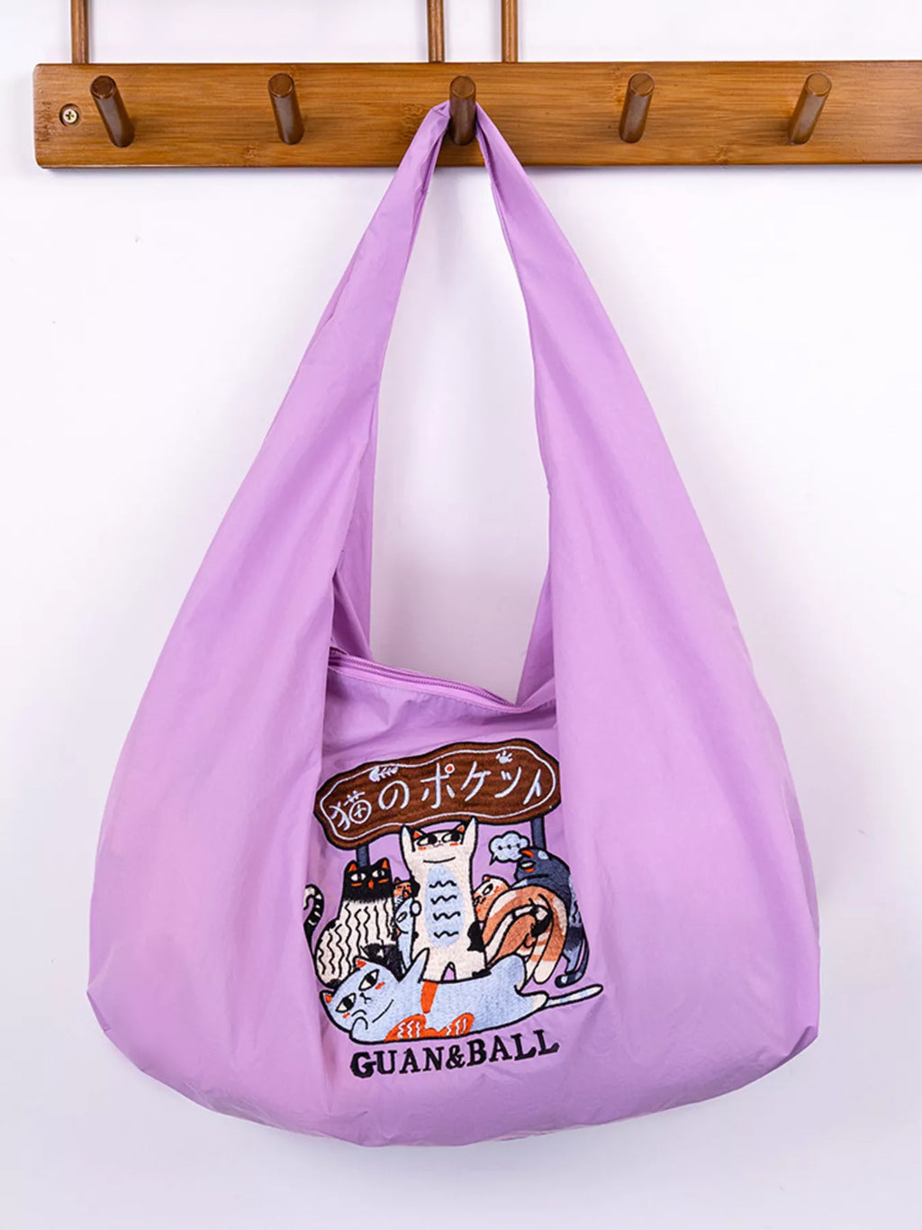 Casual Handbag with Zipper