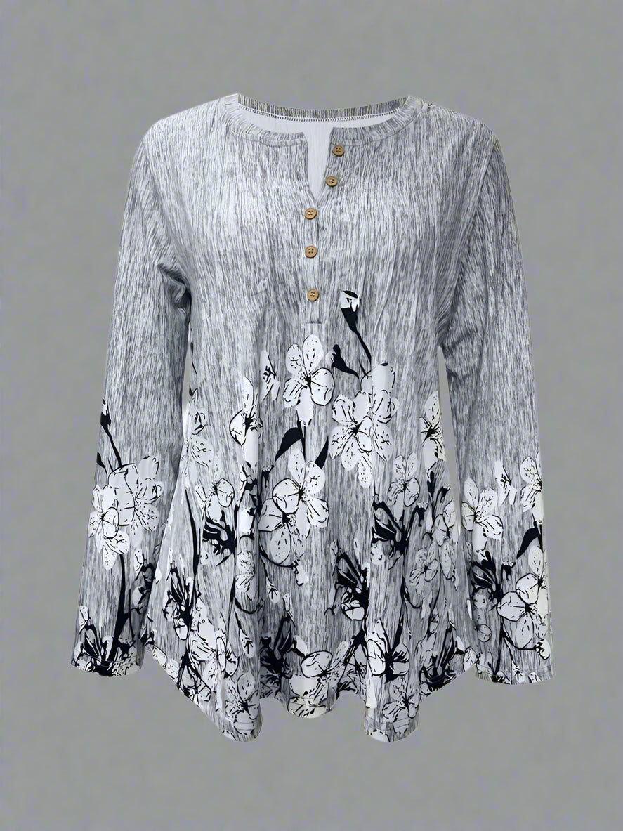 Women’s Casual Print Long Sleeve T-Shirt