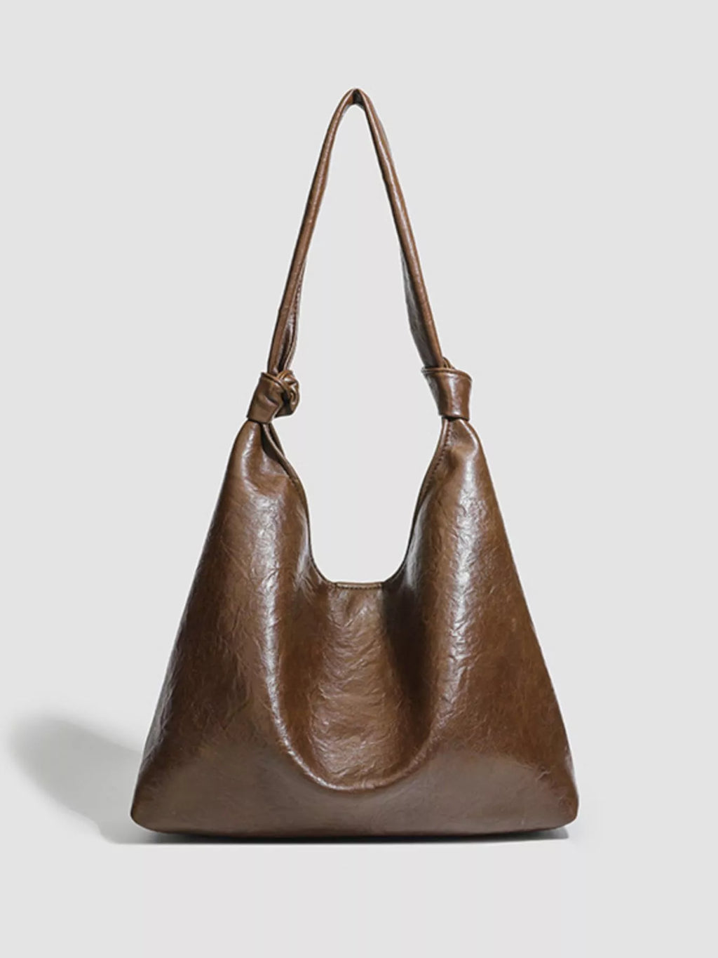 Vintage Style Leather Shoulder Bag