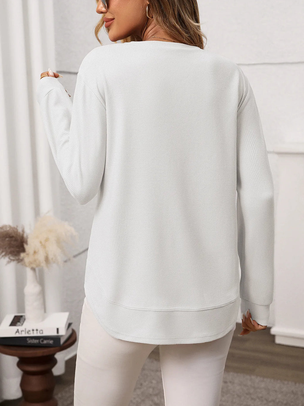 Long Sleeve Round Neck T-Shirt