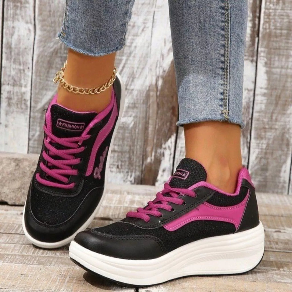 Round Toe Platform Athletic