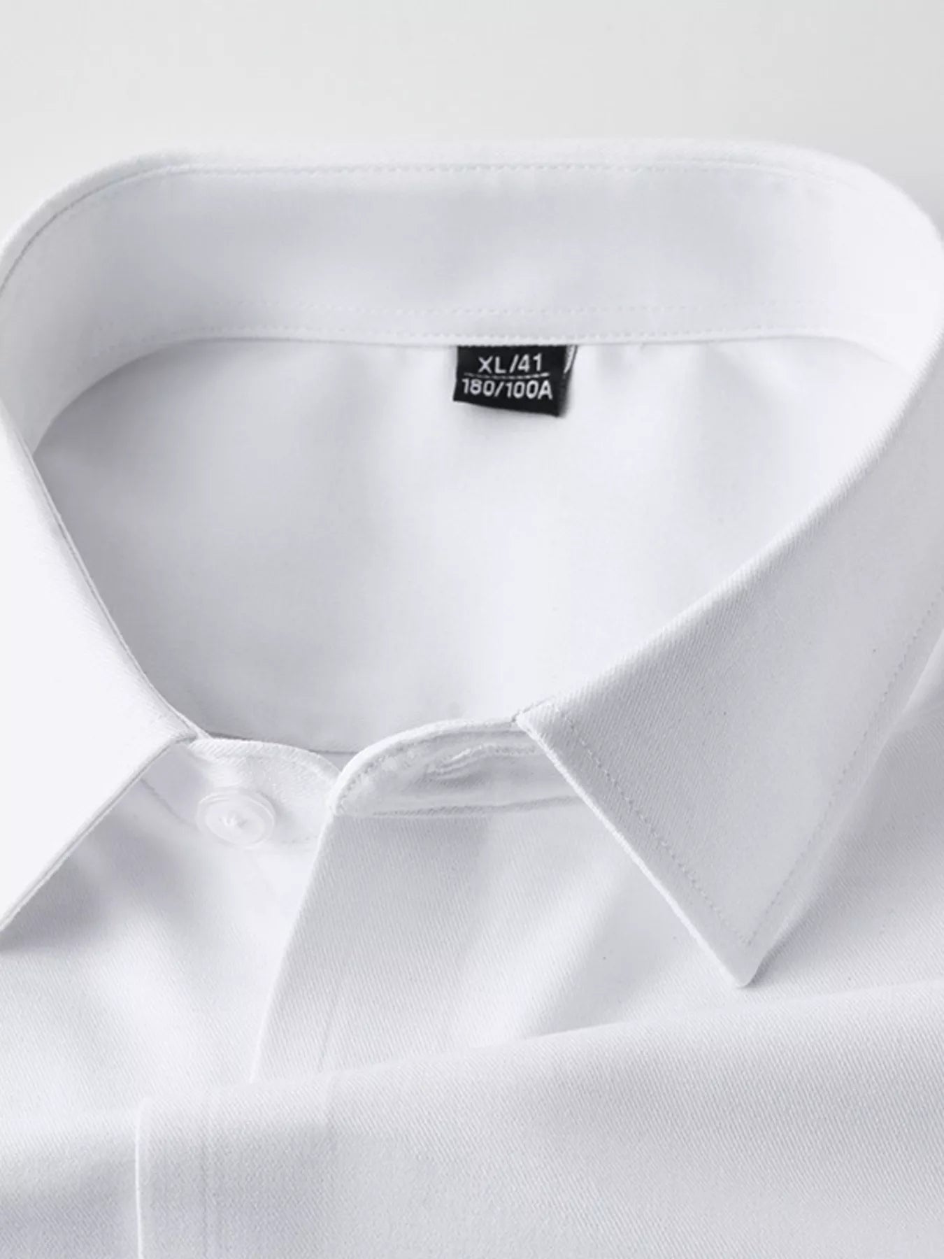Men's Full Size Slim Fit Long Sleeve Shirt Plus Size