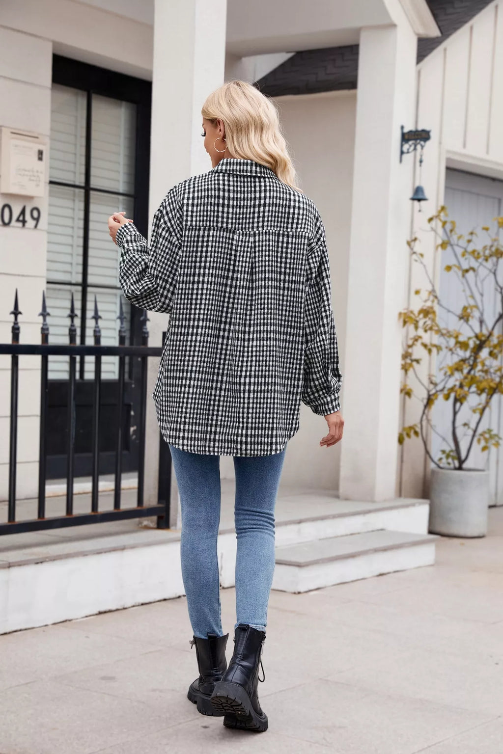 Casual Plaid Long Sleeve Shirt