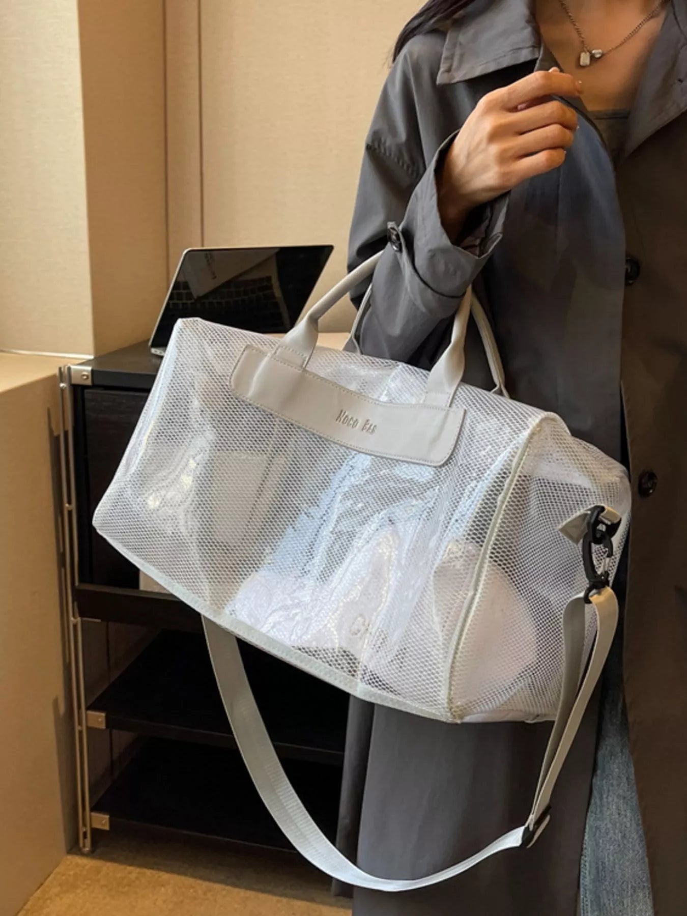 Transparent PVC Travel Bag