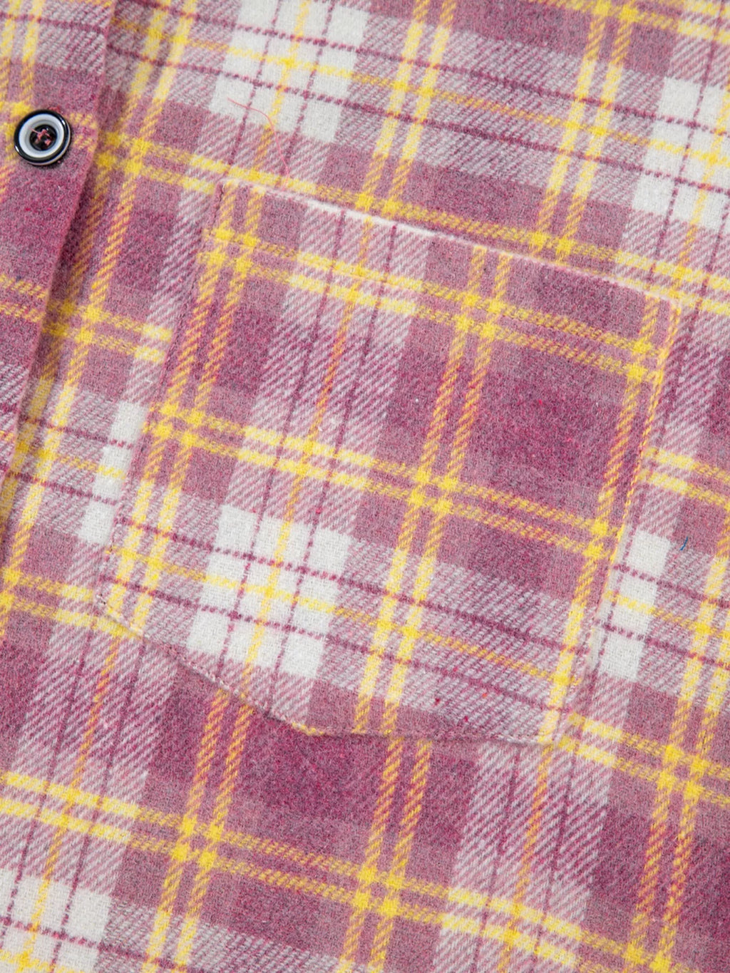 Casual Plaid Button-Down Shacket