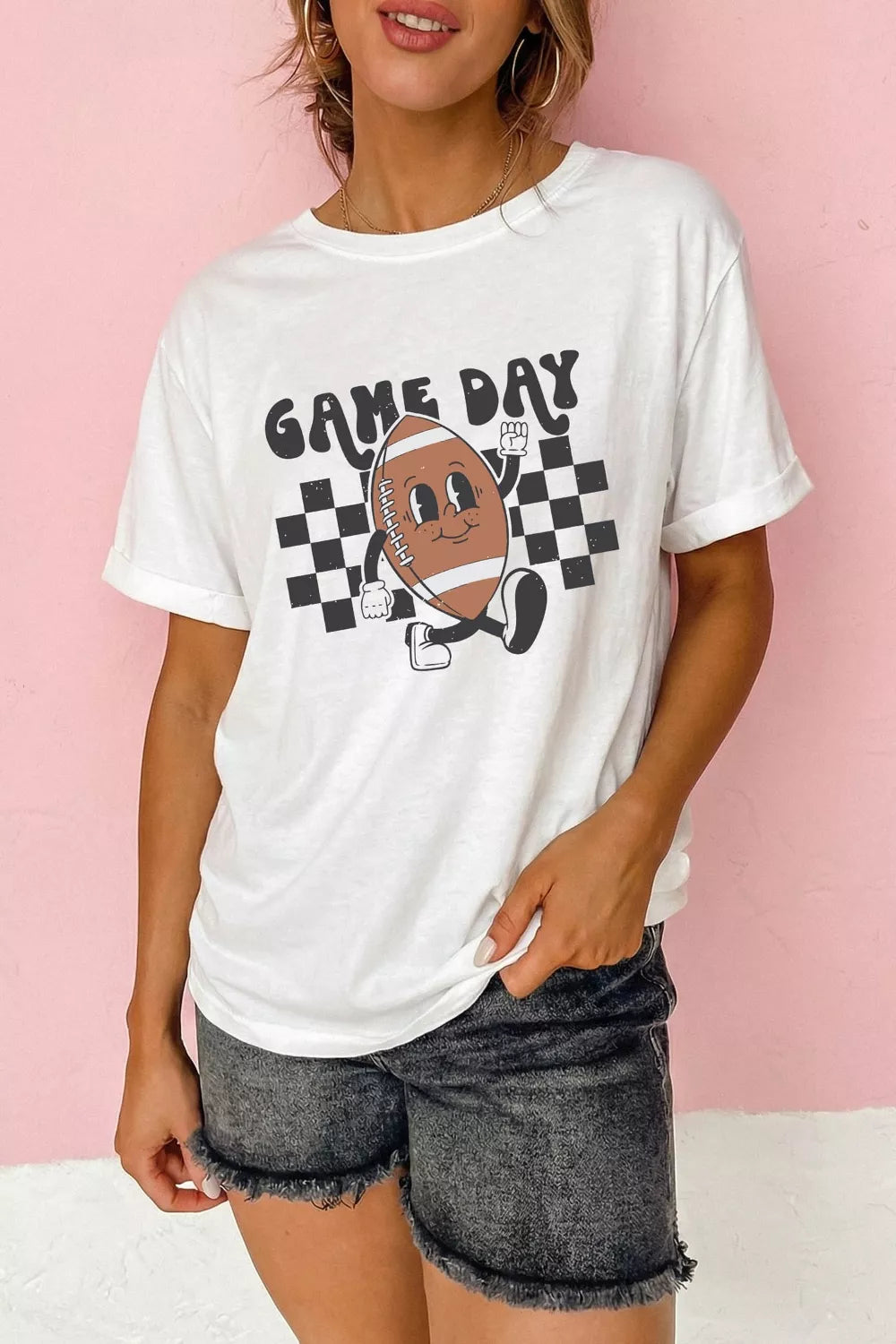 Game Day Football Graphic T-Shirt