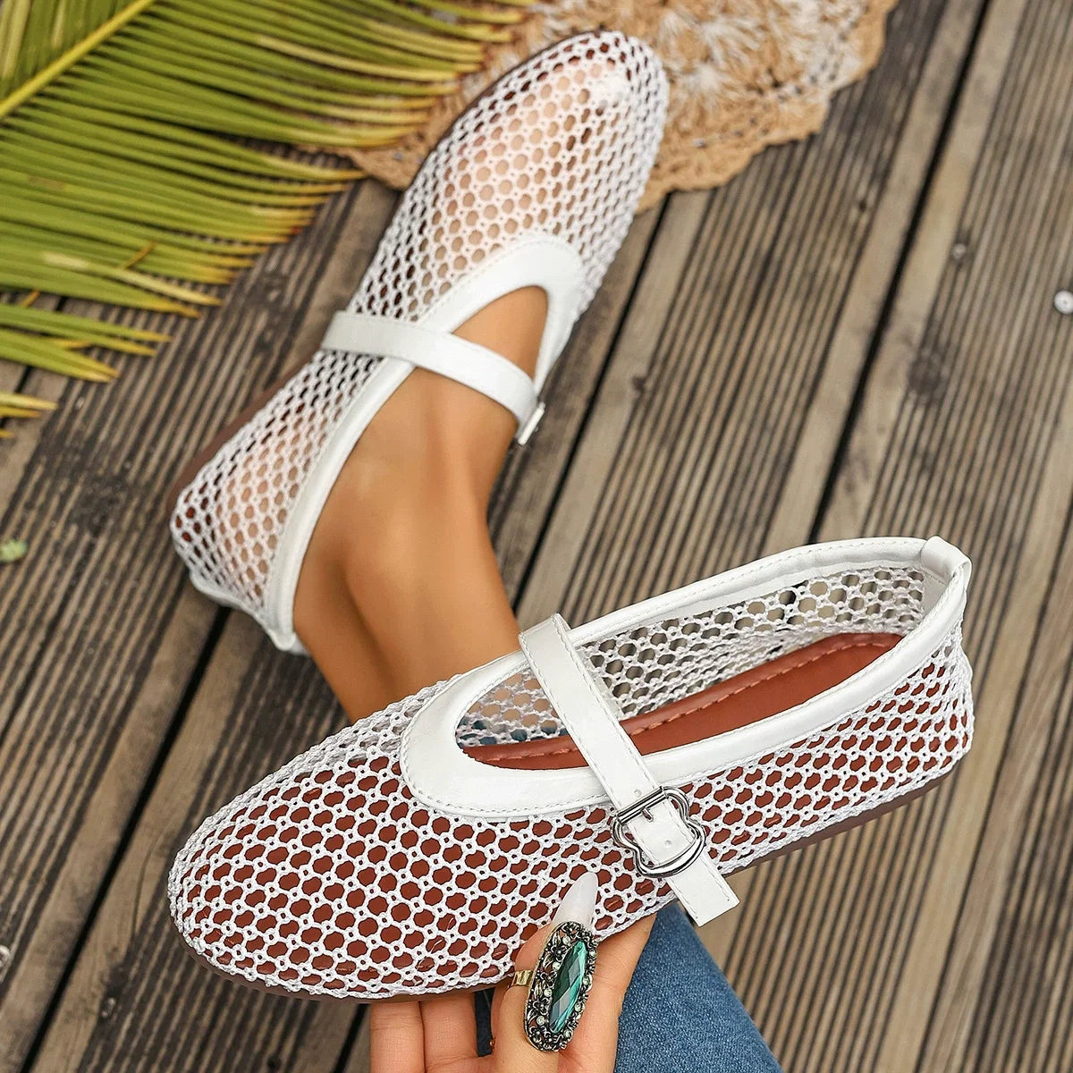 Round Toe Slip-Ons
