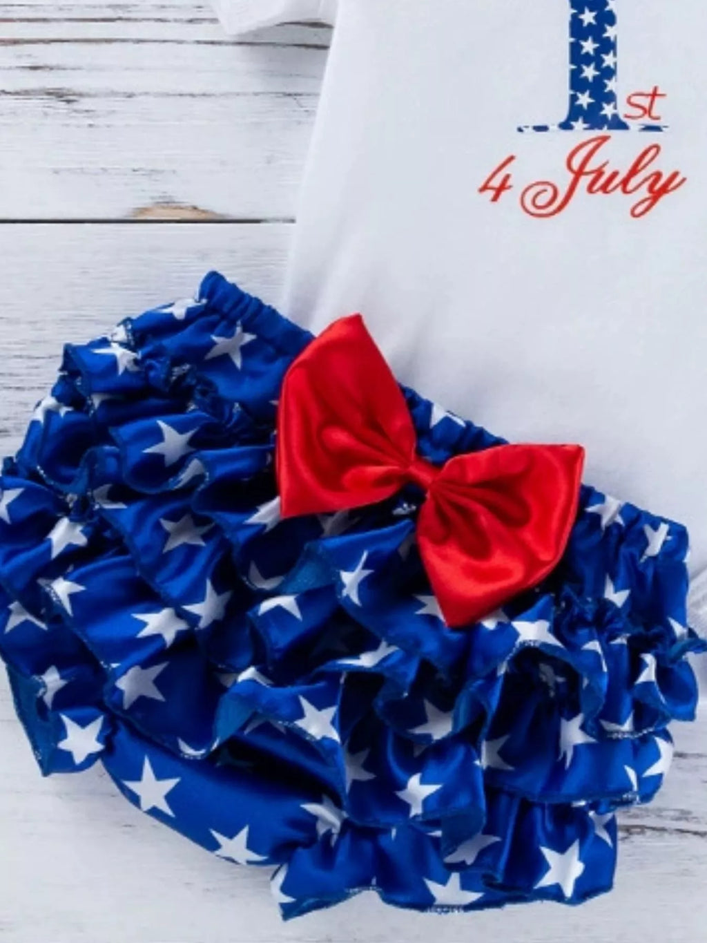 Children's Little Miss America Patriotic Outfit Set