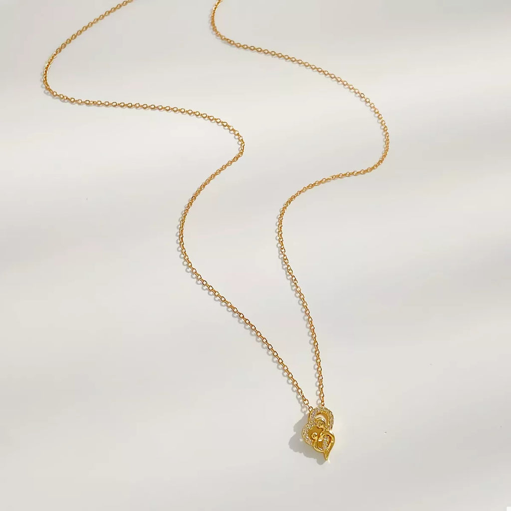 18K Gold-Plated Pendant Necklace