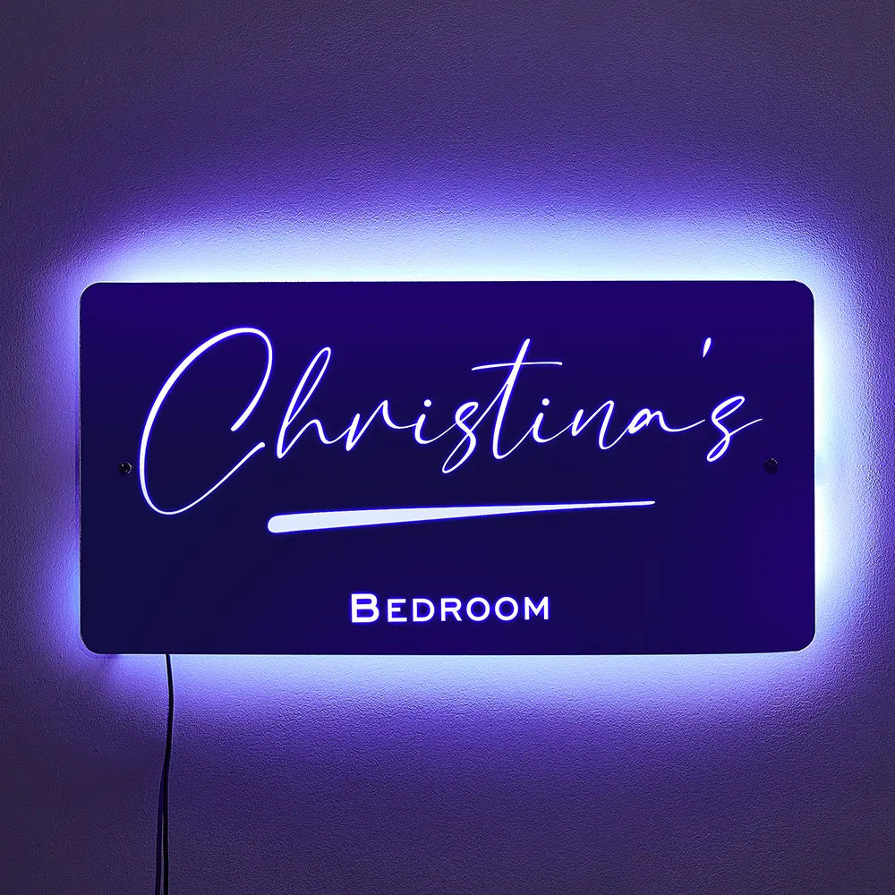 💡✨Personalized LED Light Up Name Mirror – See Your Name in Lights!💡✨