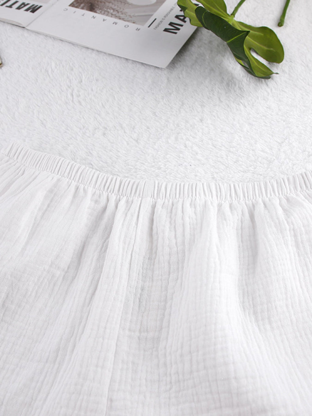 Tie Front Relaxed Fit Cami and Shorts Set