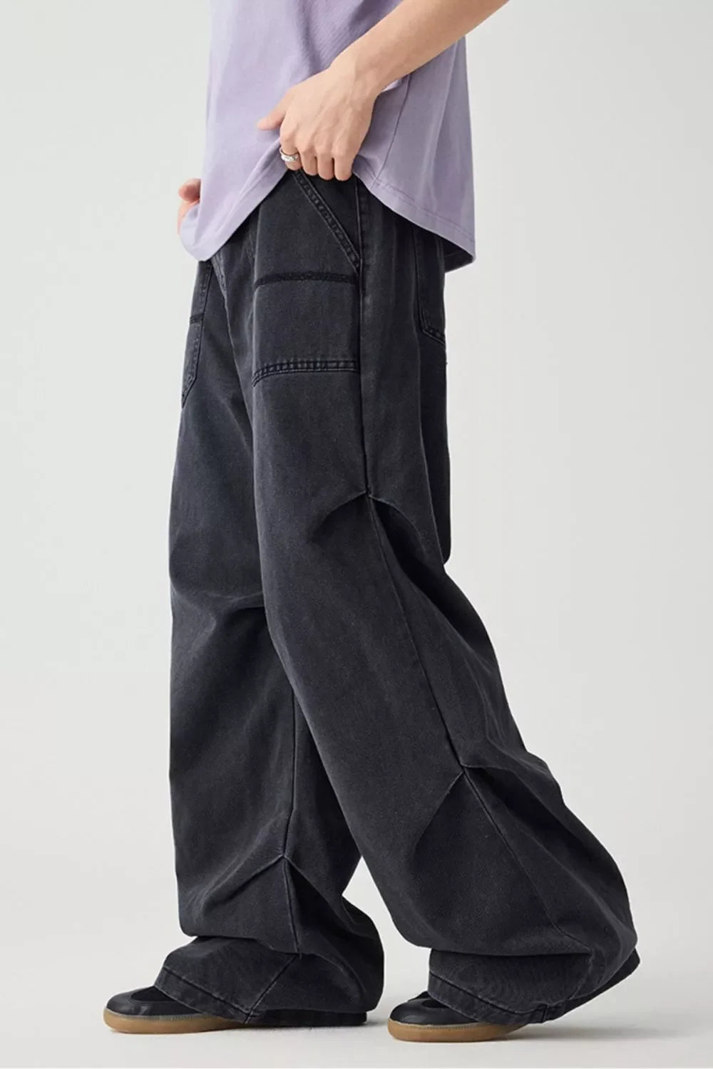 Men's Wide Leg Jeans