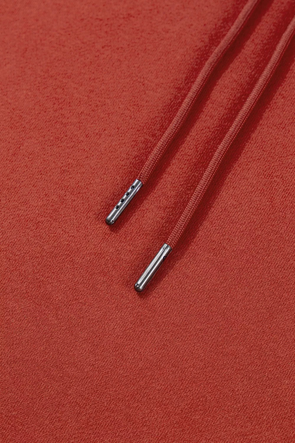 Drawstring Dropped Shoulder Hoodie