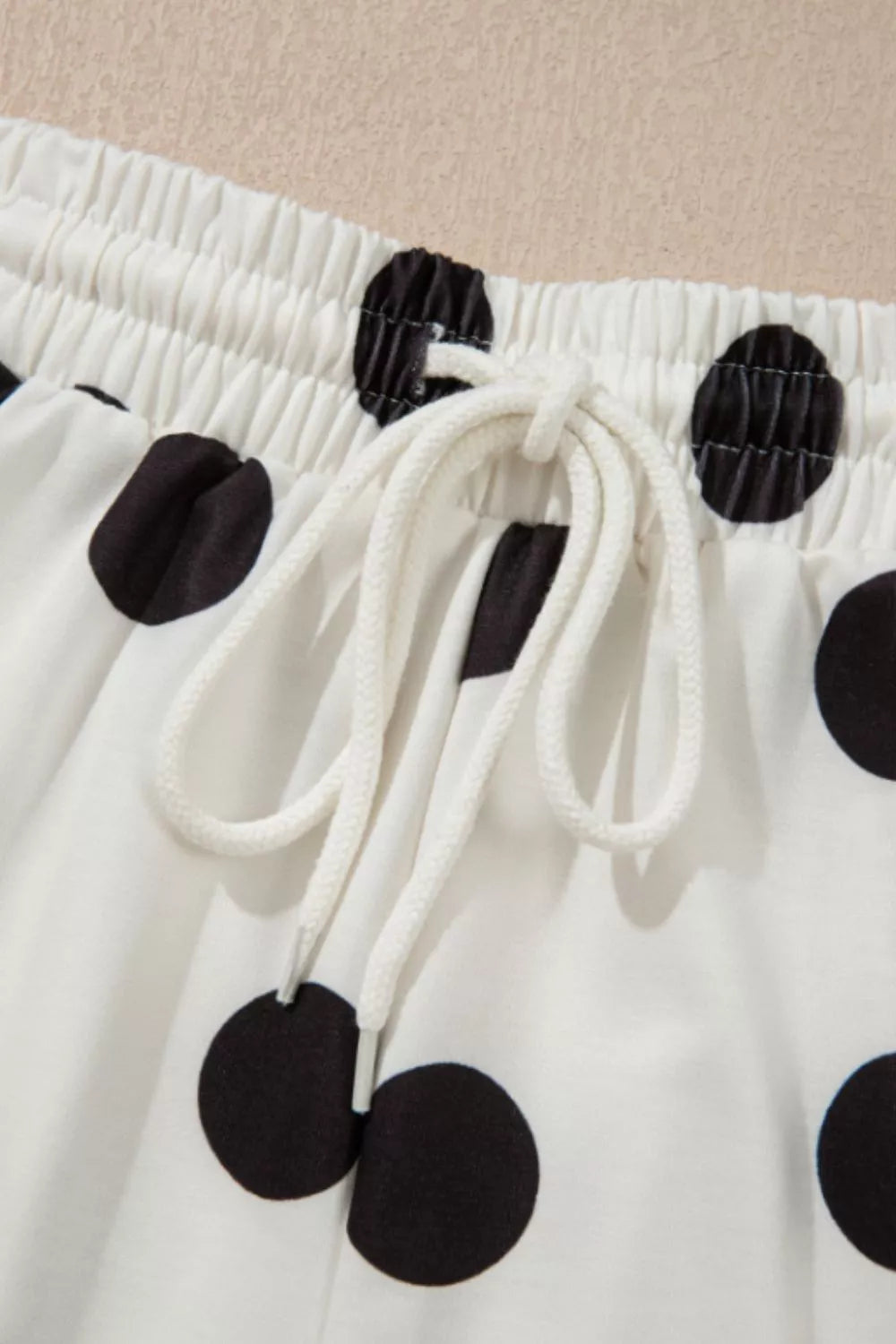 Polka Dot Tee and Shorts 2-Piece Set