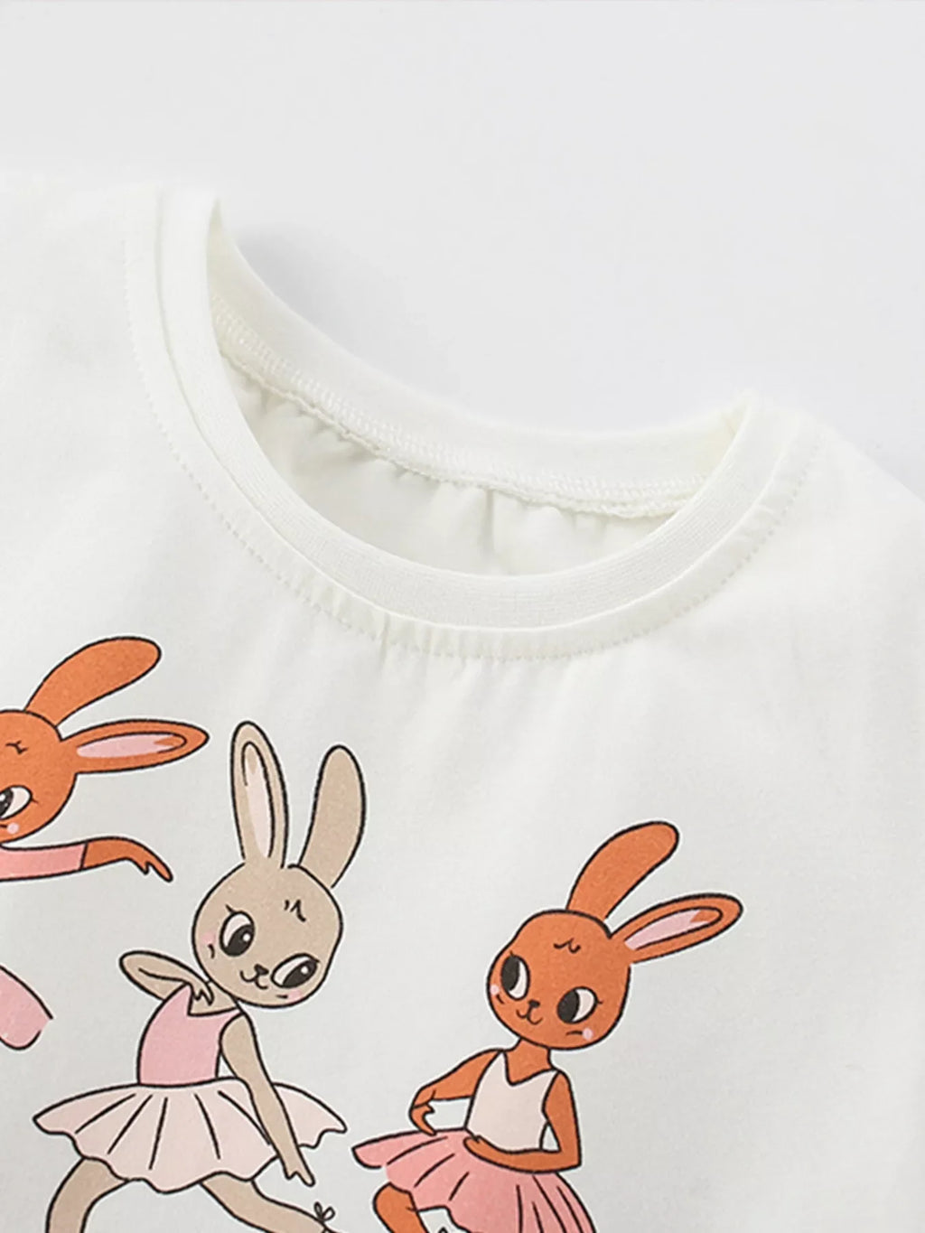 Children's Bunny Graphic Tulle Dress