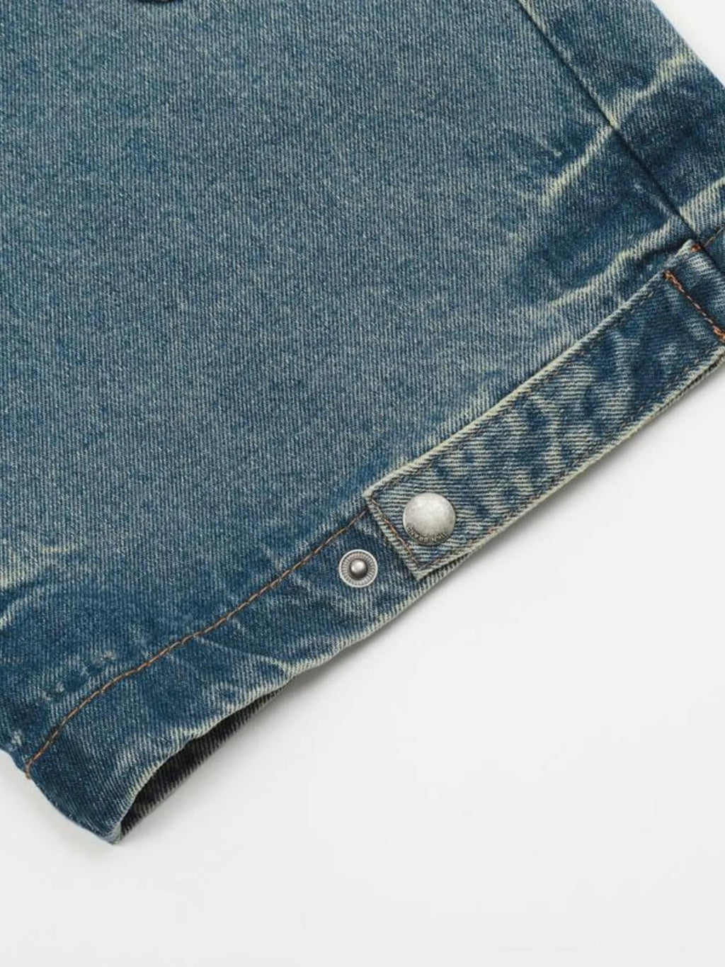 Men's Washed Multi-Pocket Cargo Jeans