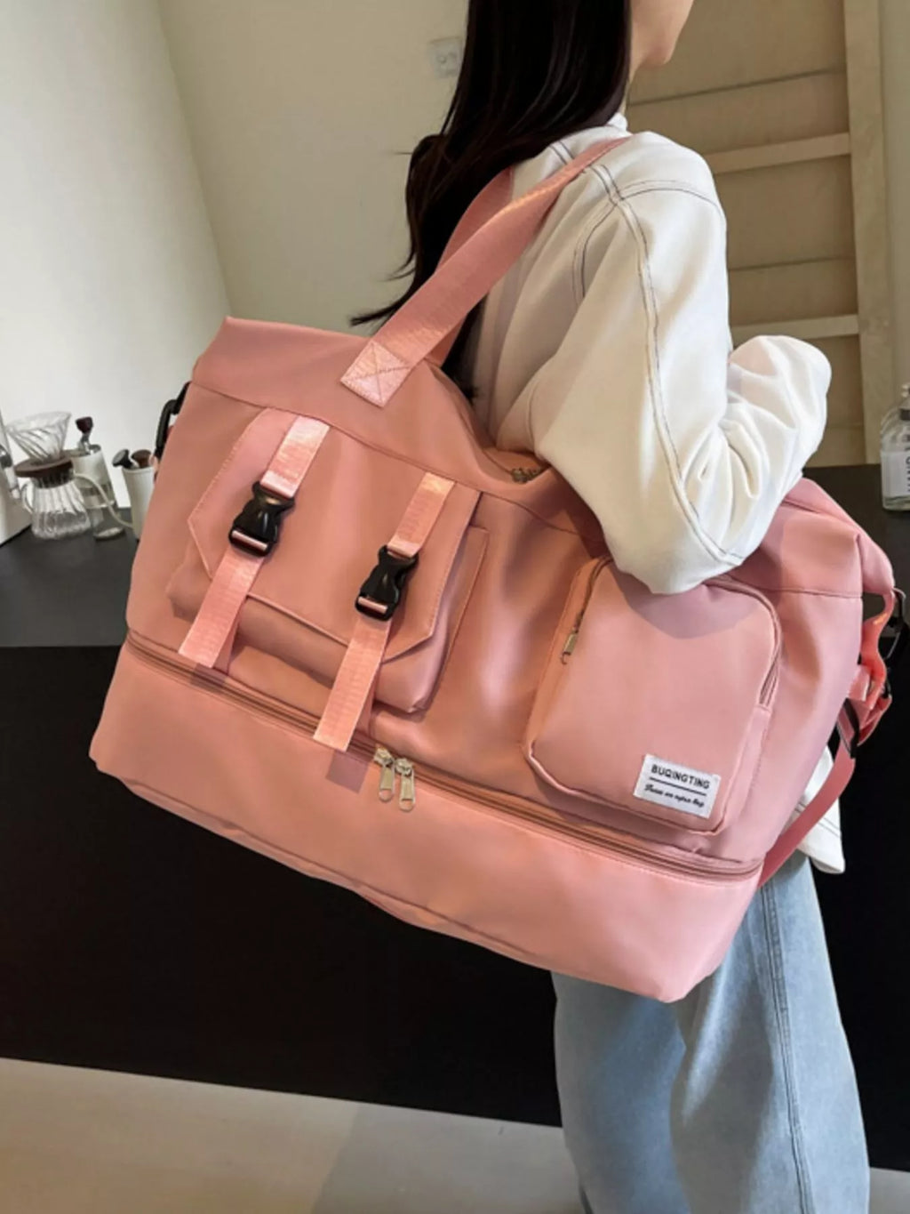 Large Capacity Multi-Pocket Travel Bag