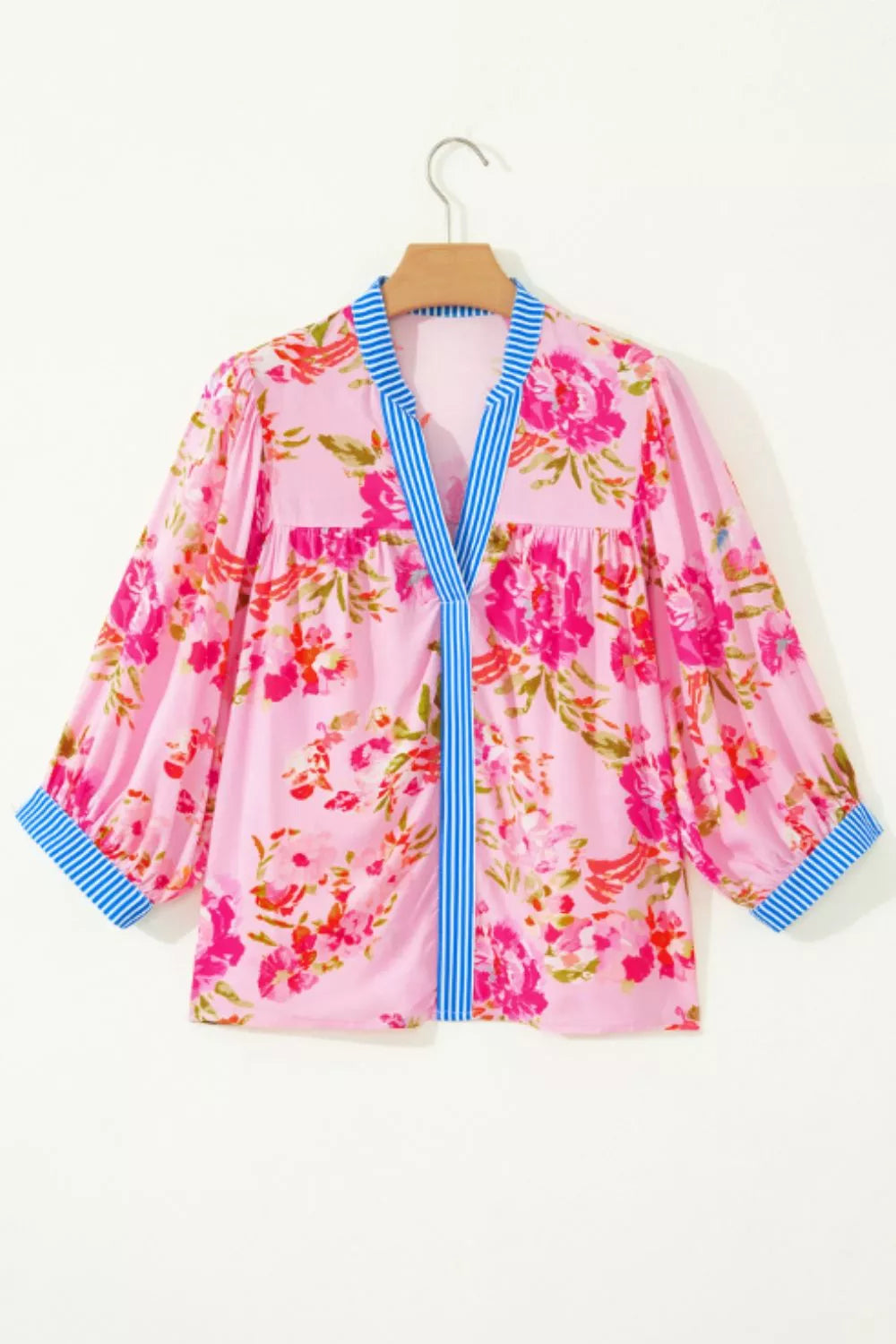 Floral Print Relaxed Fit Blouse