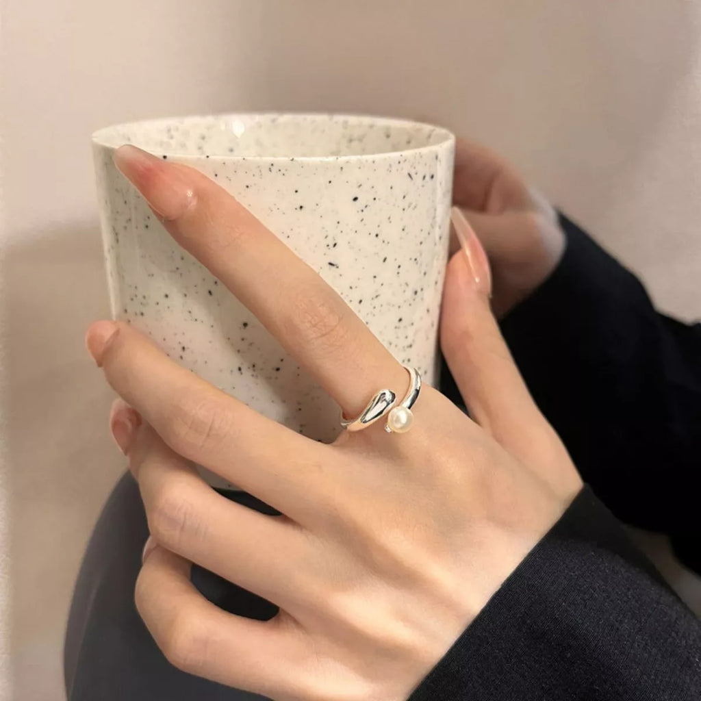 925 Sterling Silver Bypass Ring