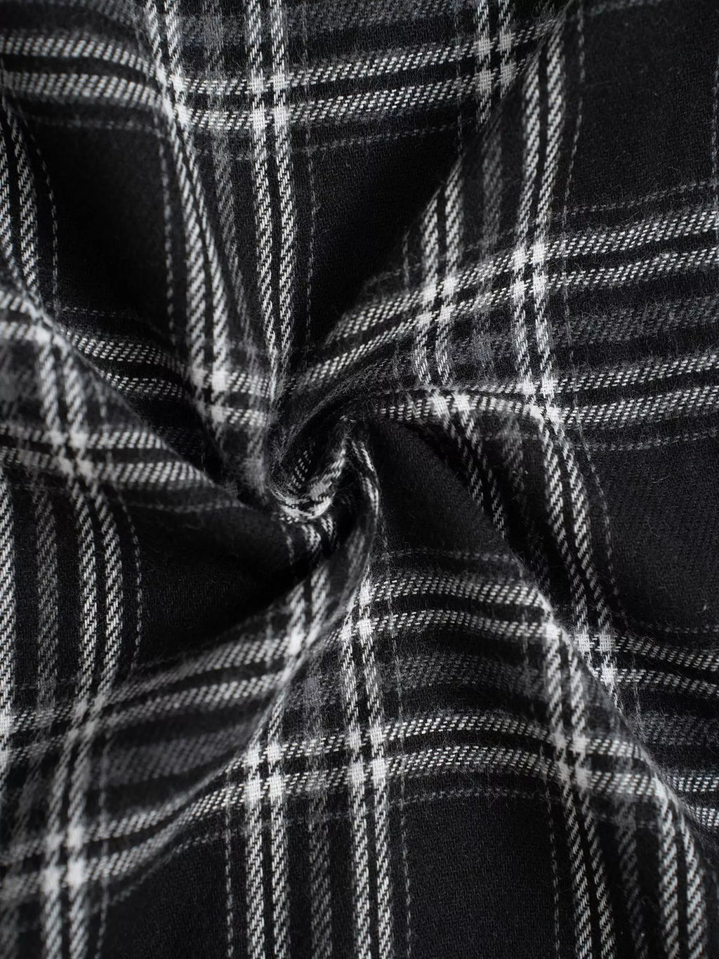 Relaxed Fit Plaid Pants