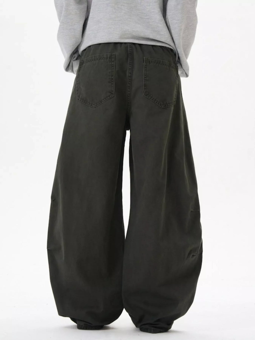 Men's Wide Leg Pocketed Pants