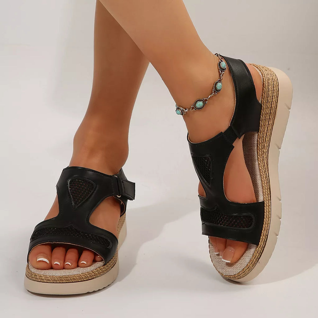 Open Toe Wedge Sandals