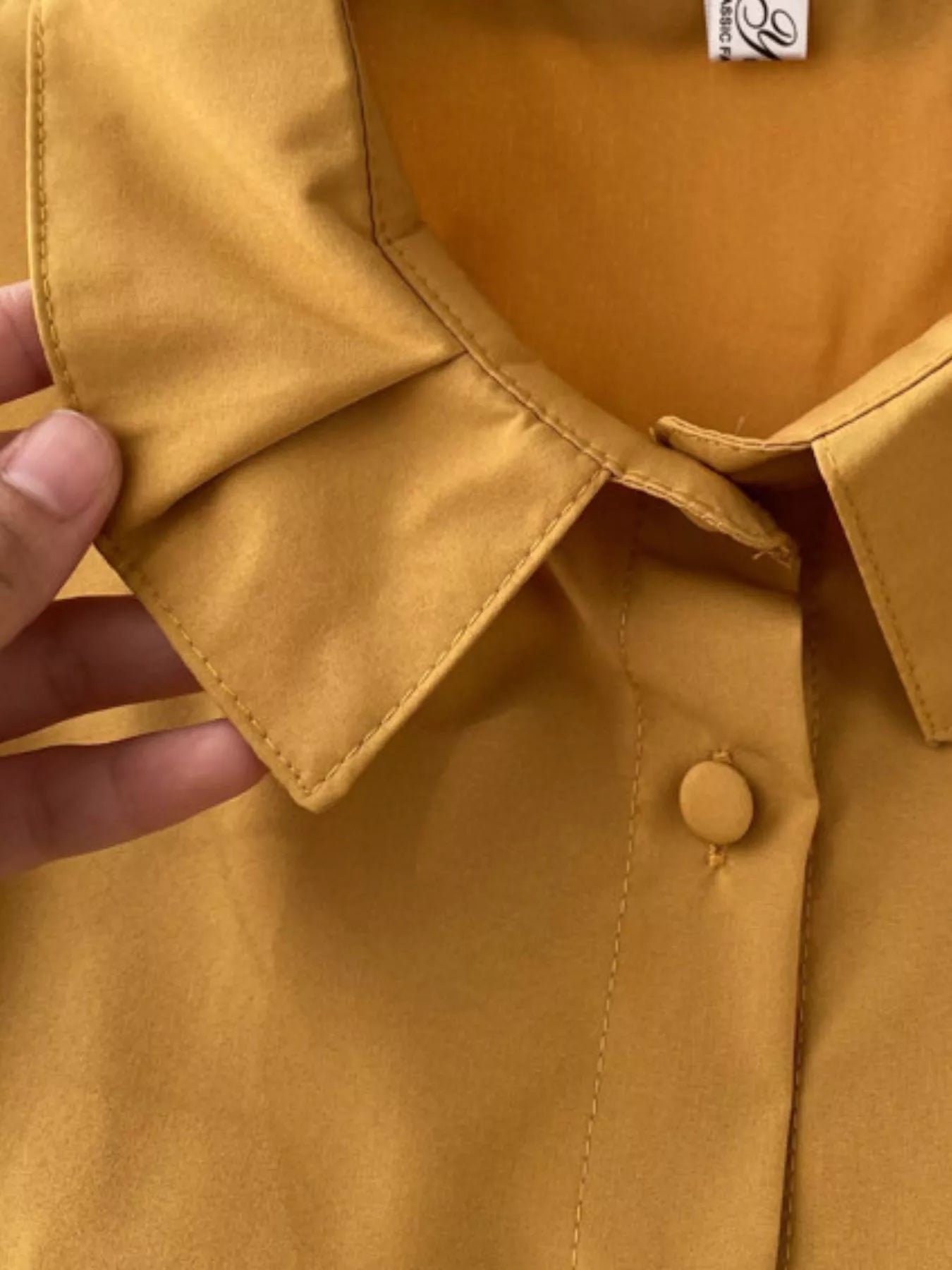 Puff Sleeve Shirt and Pleated Skirt Set