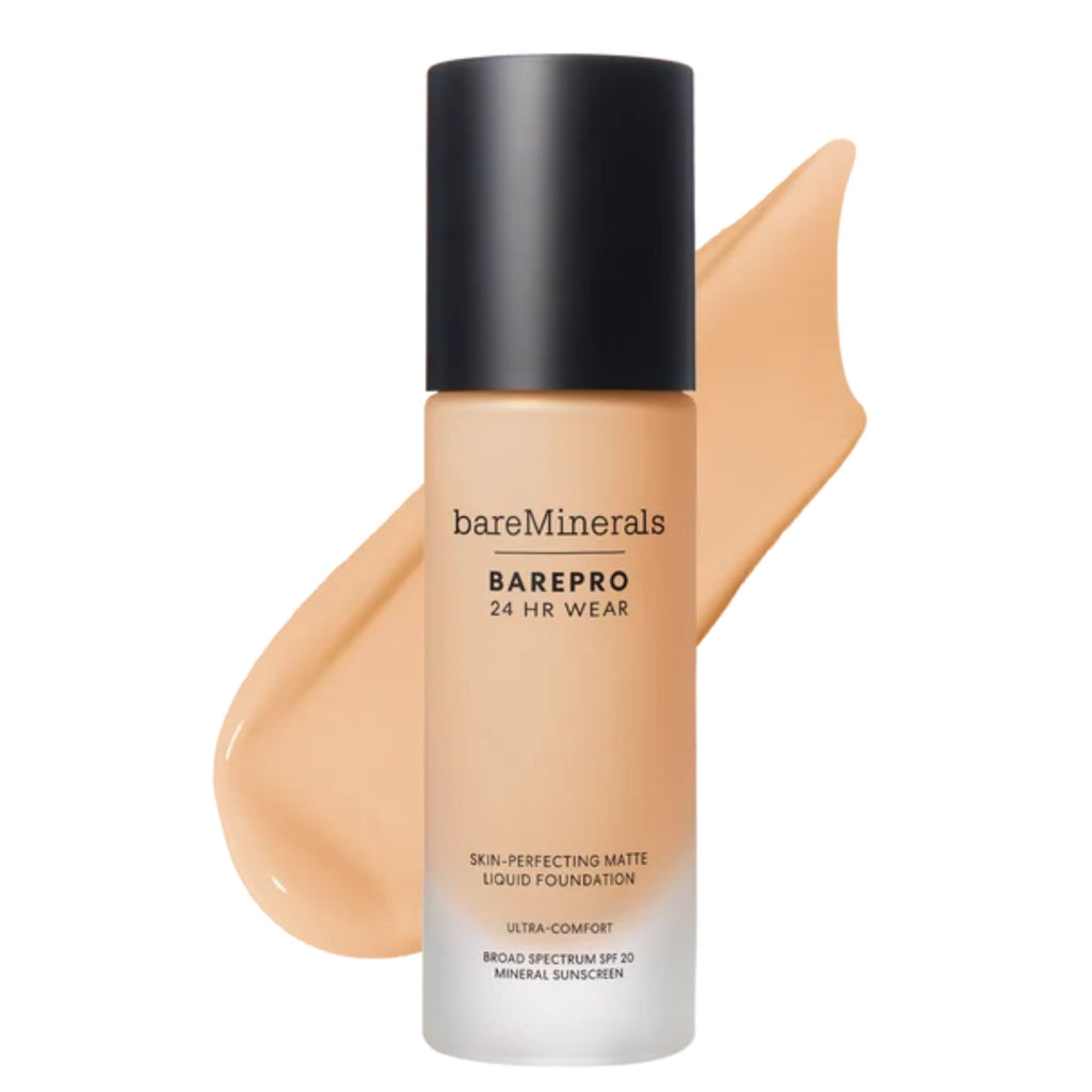 bareMinerals BarePro 24HR Wear Skin-Perfecting Matte Liquid Foundation Mineral SPF 20