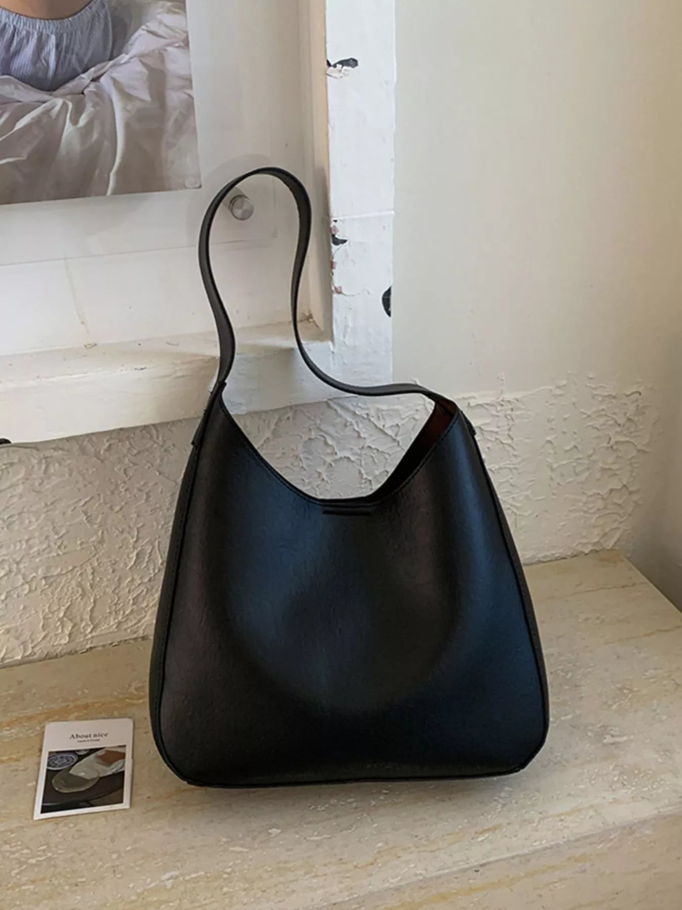 PU Leather Shoulder Bag