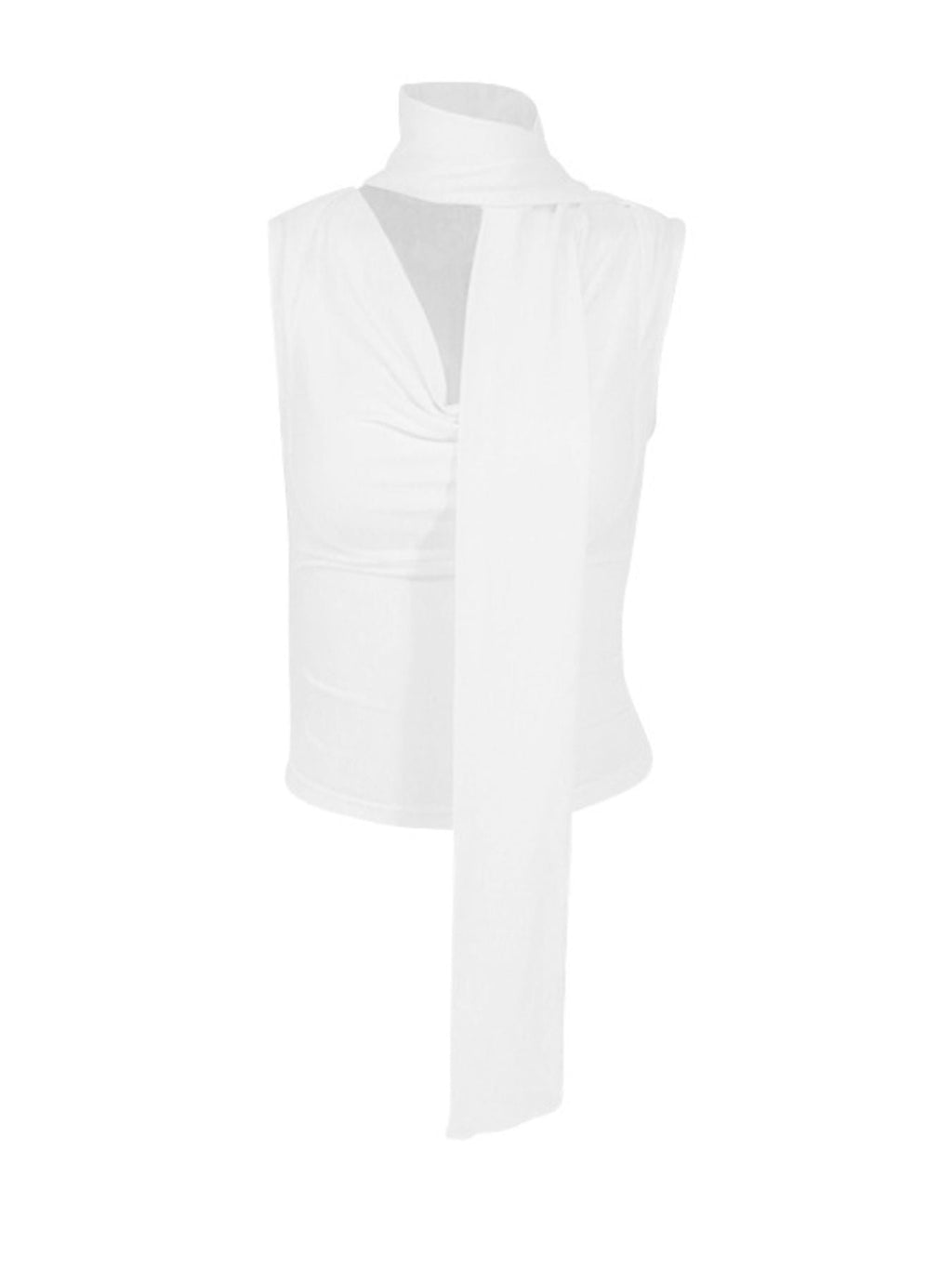 Cowl Neck Ruched Cami