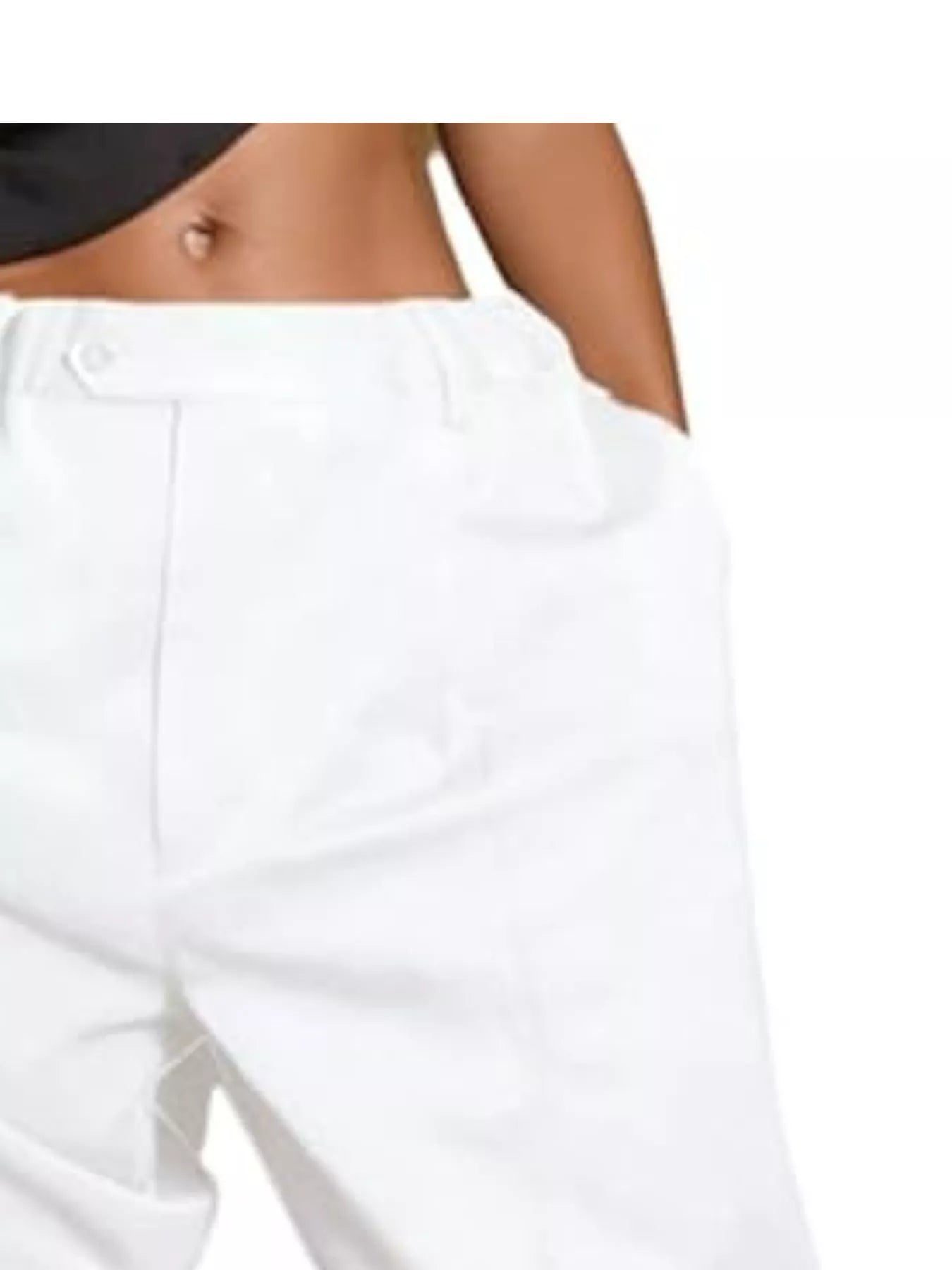 Pleated Detail High Waist Shorts