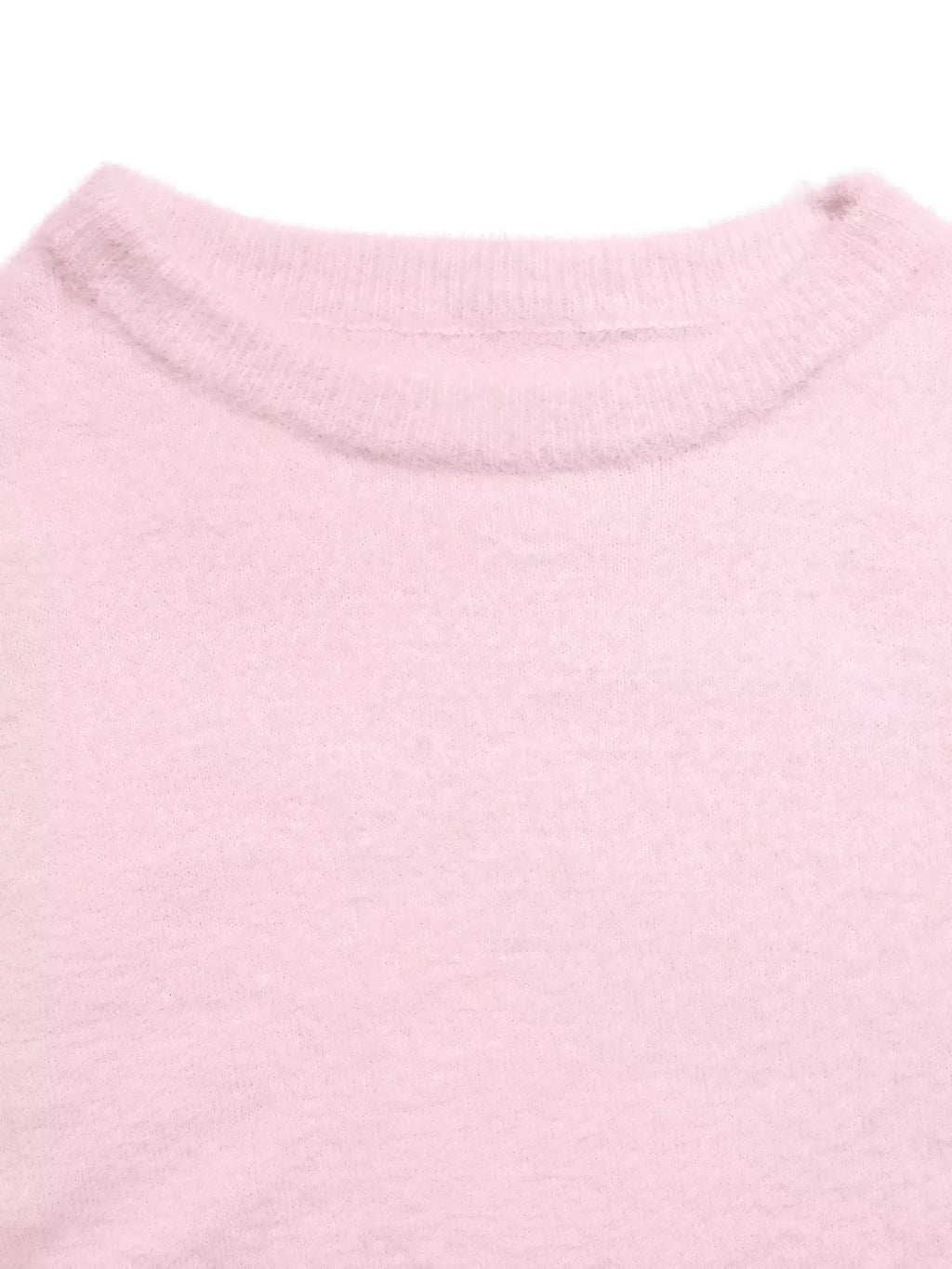 Fluffy Long Sleeve Sweater
