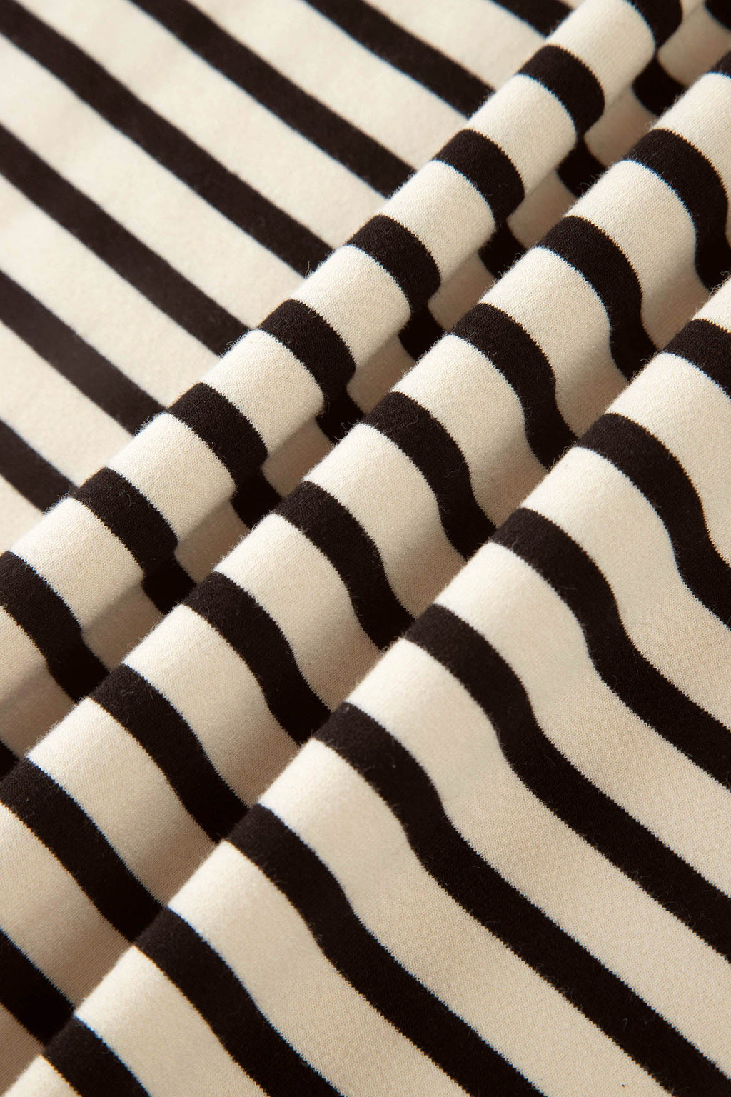 Stripe Colorblock Zip Polo & Drawstring Shorts Set