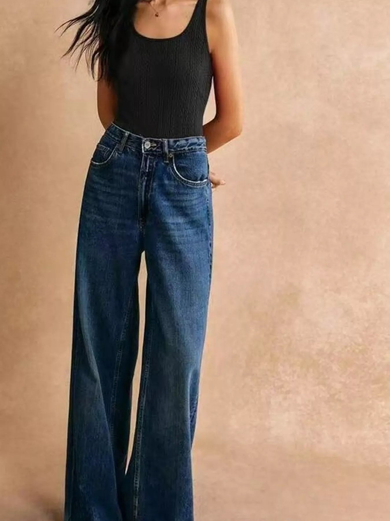 Textured Knit Scoop Neck Tank