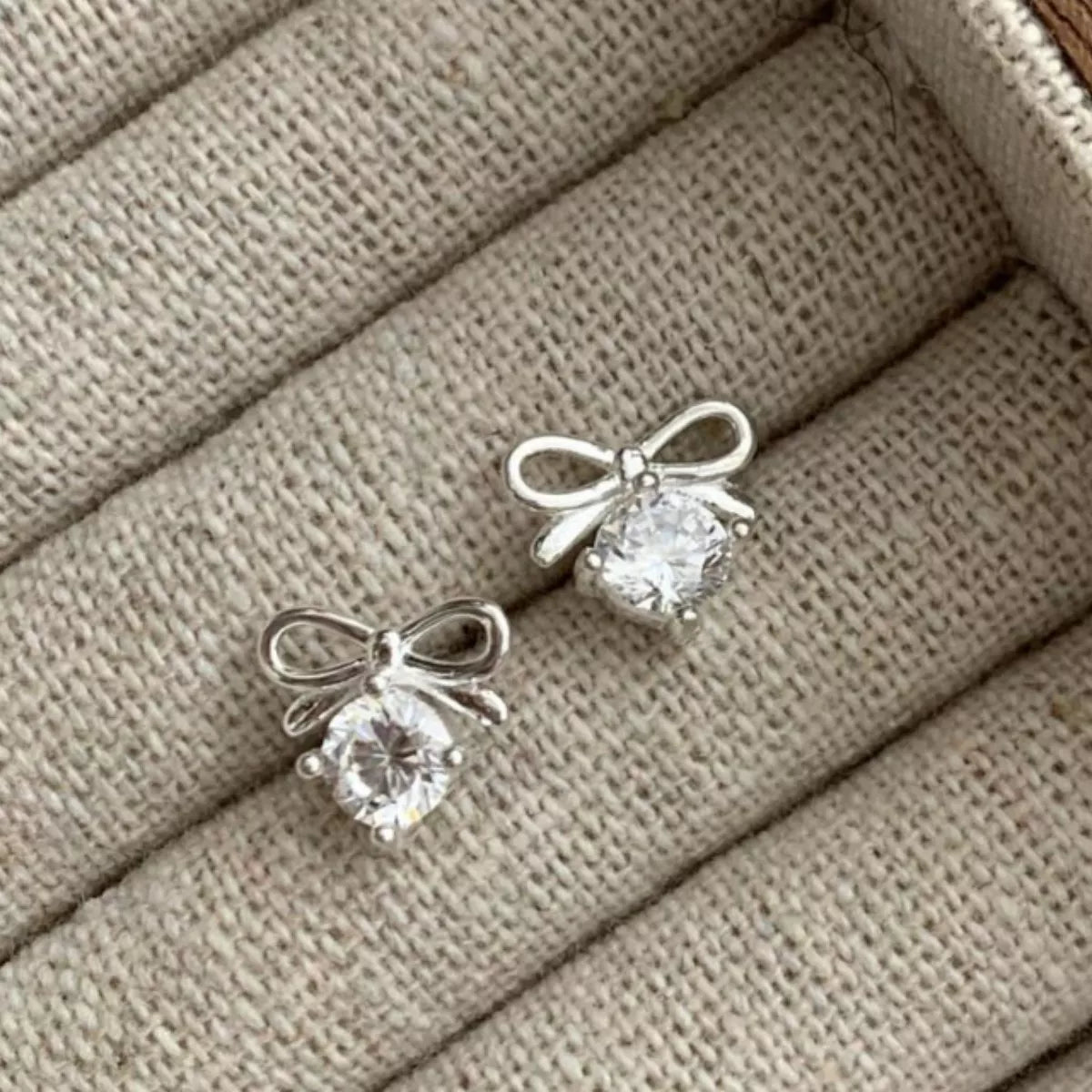 Bowknot Stud Earrings