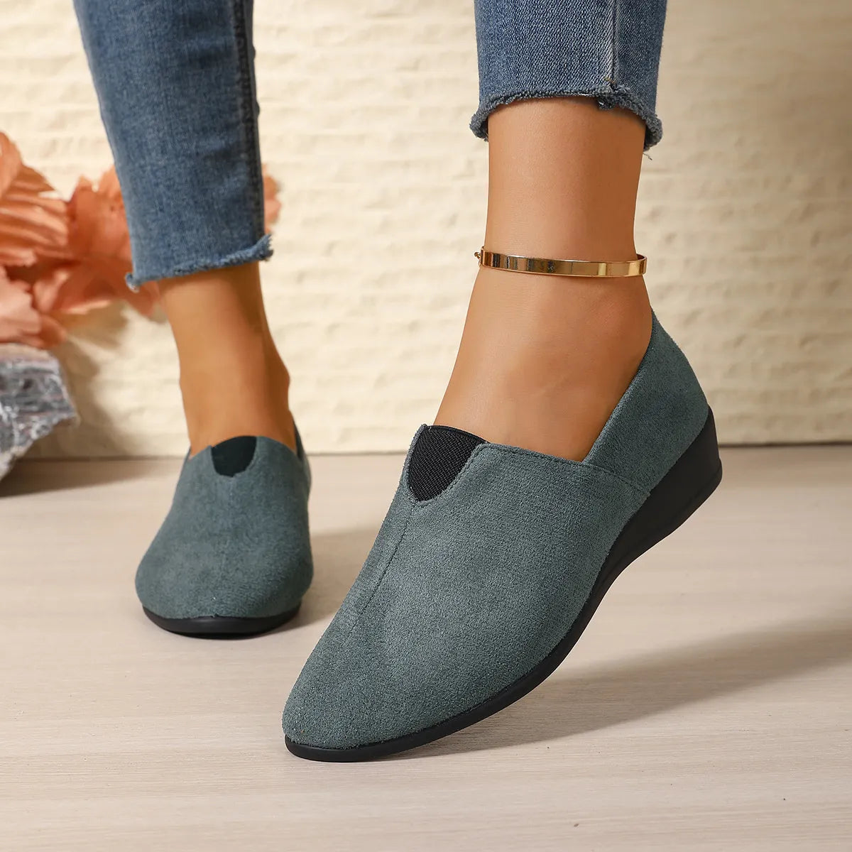 Breathable Mesh Slip-On Loafers