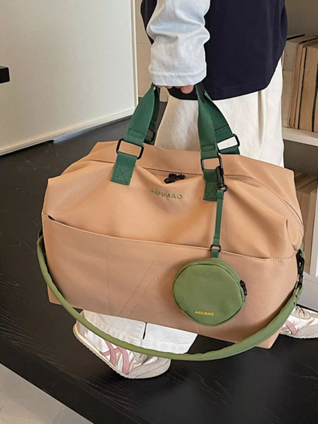 Duffle Bag with Detachable Pouch