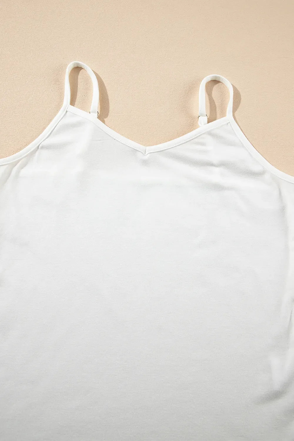 V-Neck Cami and Round Neck Short Sleeve Cover Up Set