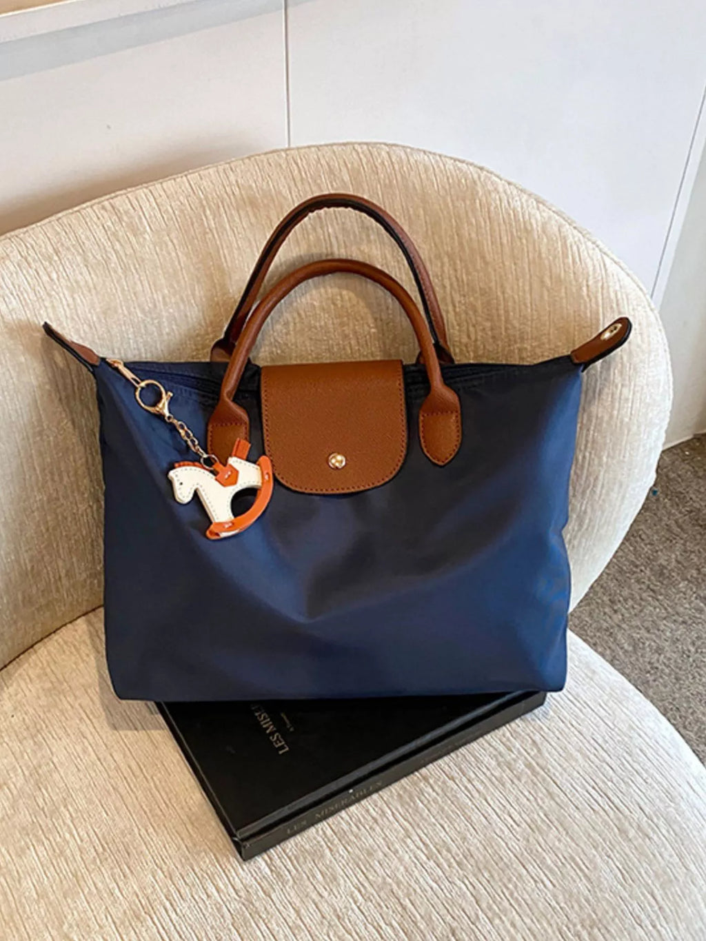 Foldable Lightweight Nylon Handbag