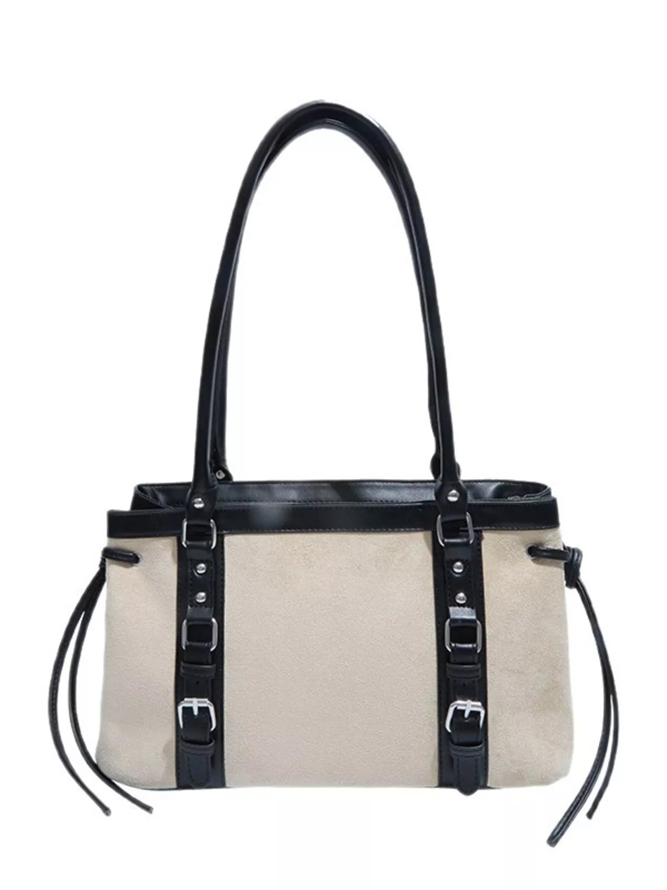 Buckle Decor Tote Bag