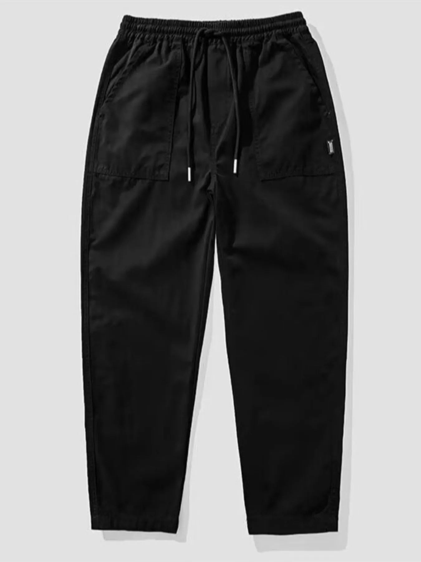 Men's Plus Size Drawstring Wide Leg Pants