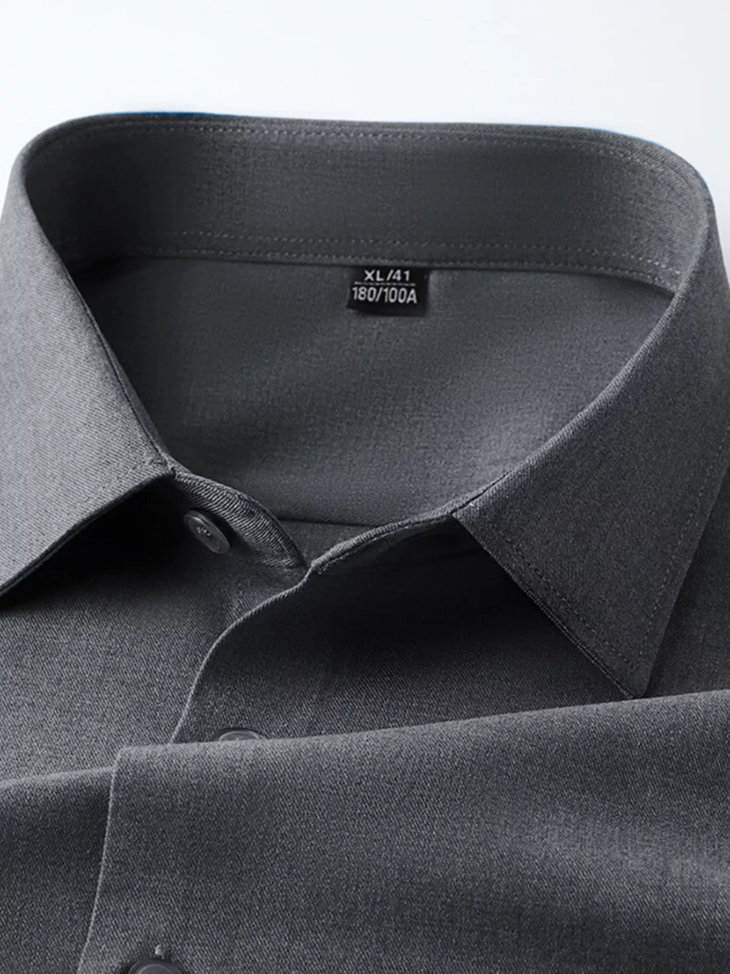 Men's Full Size Slim Fit Long Sleeve Shirt Plus Size