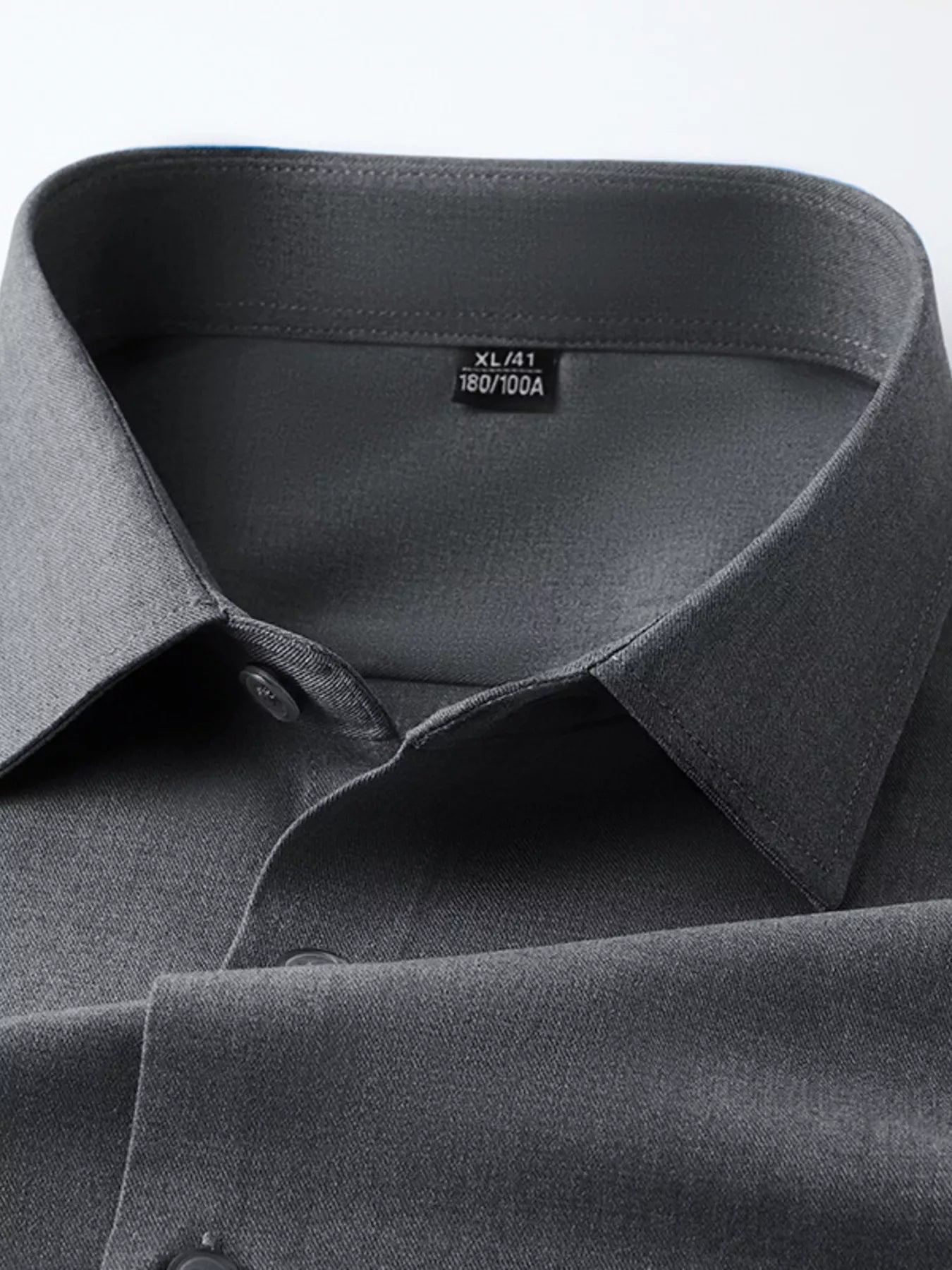 Men's Full Size Slim Fit Long Sleeve Shirt Plus Size