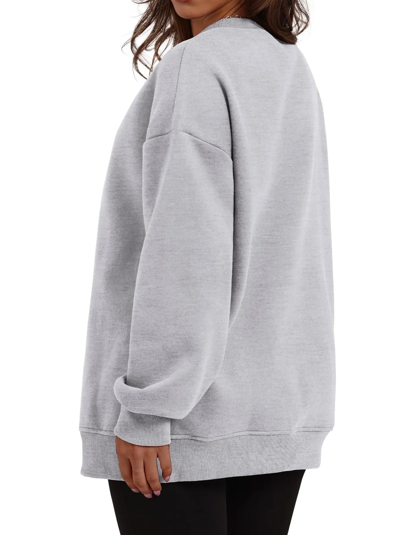 Oversized Long Sleeve Crewneck Sweatshirt