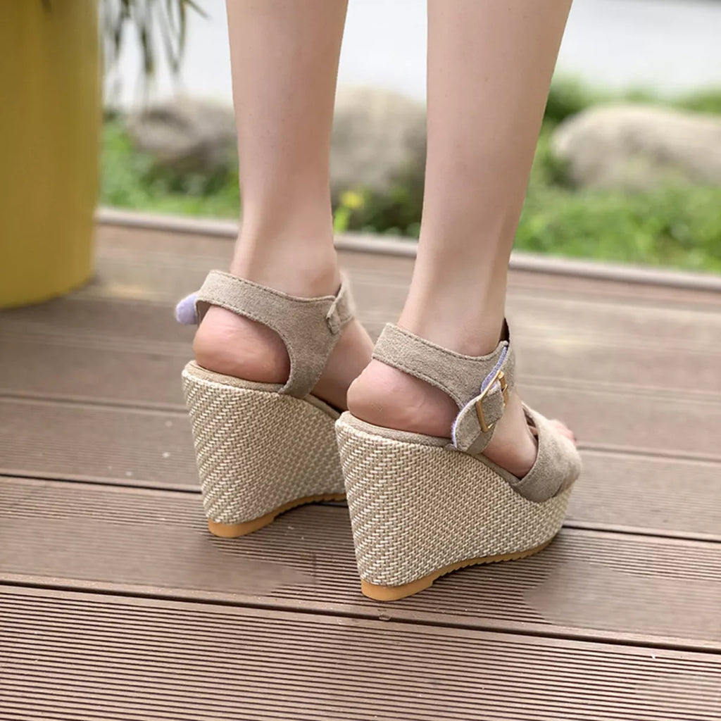 Open Toe Wedge Sandals
