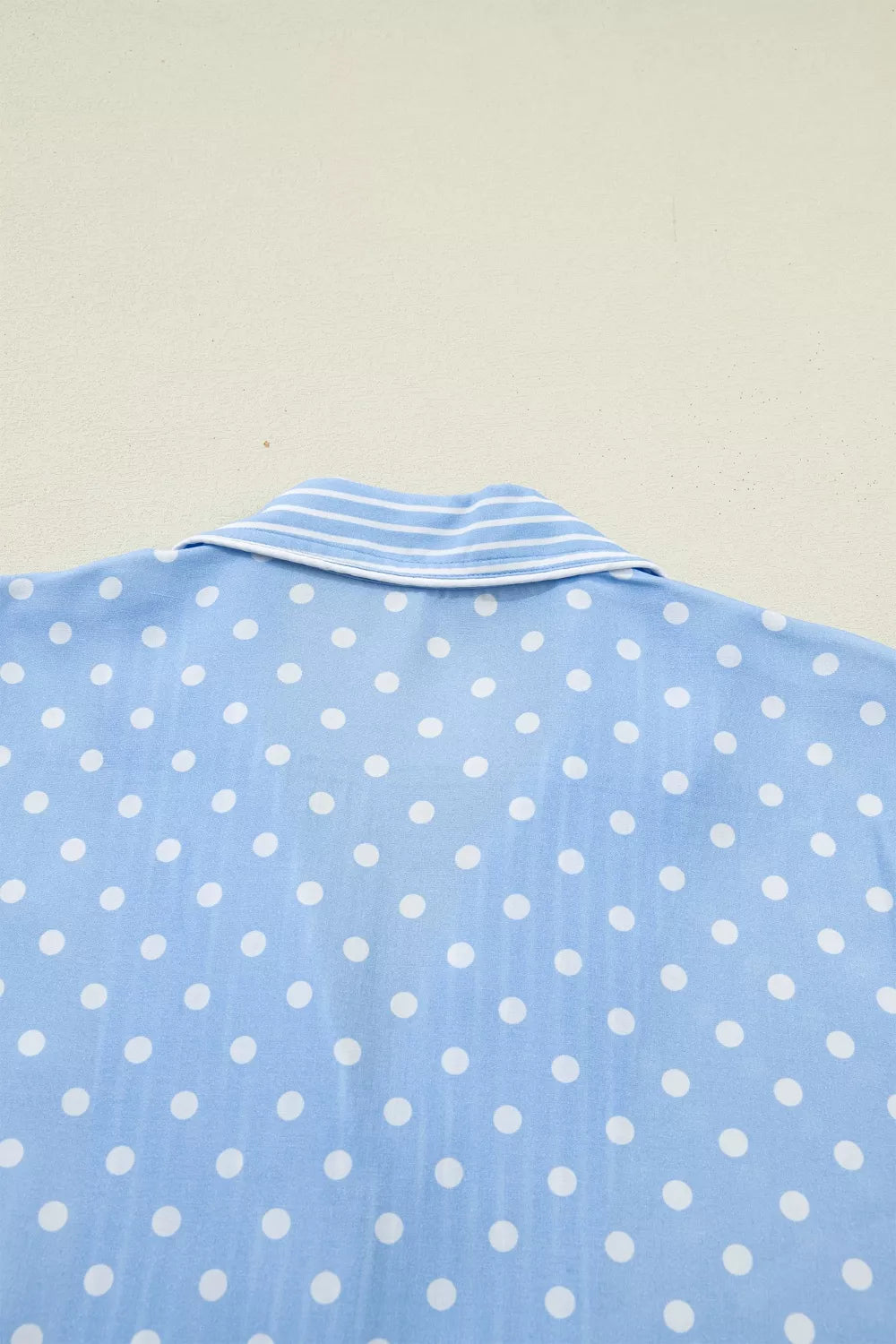 Dotted Print Soft Short Pajama Set