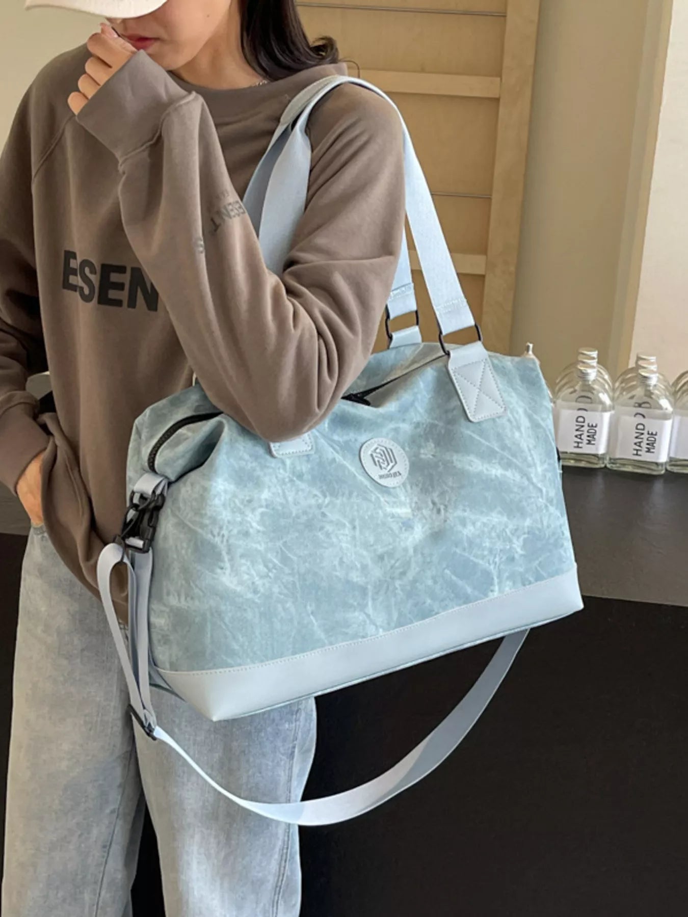 Duffle Bag with Adjustable Strap