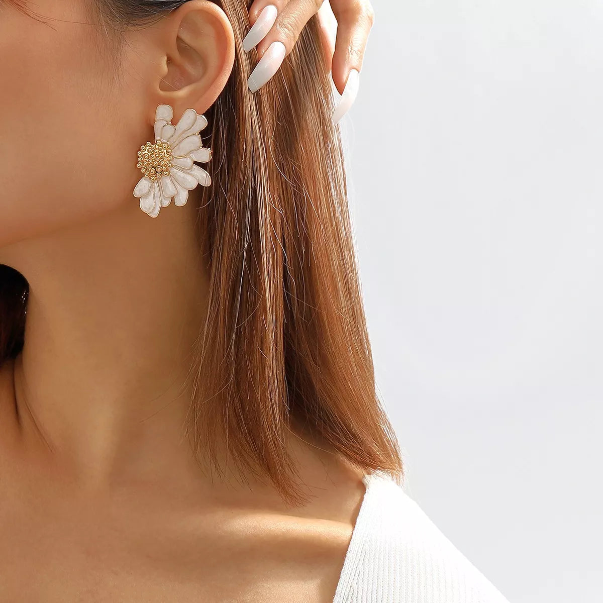Flower Stud Earrings