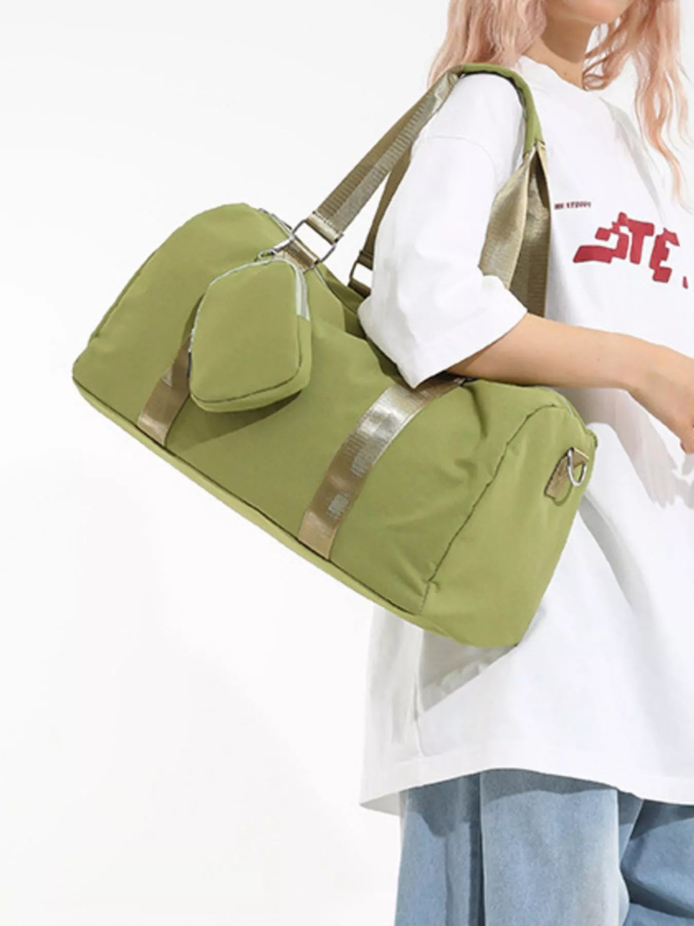 Duffle Bag with Detachable Pouch